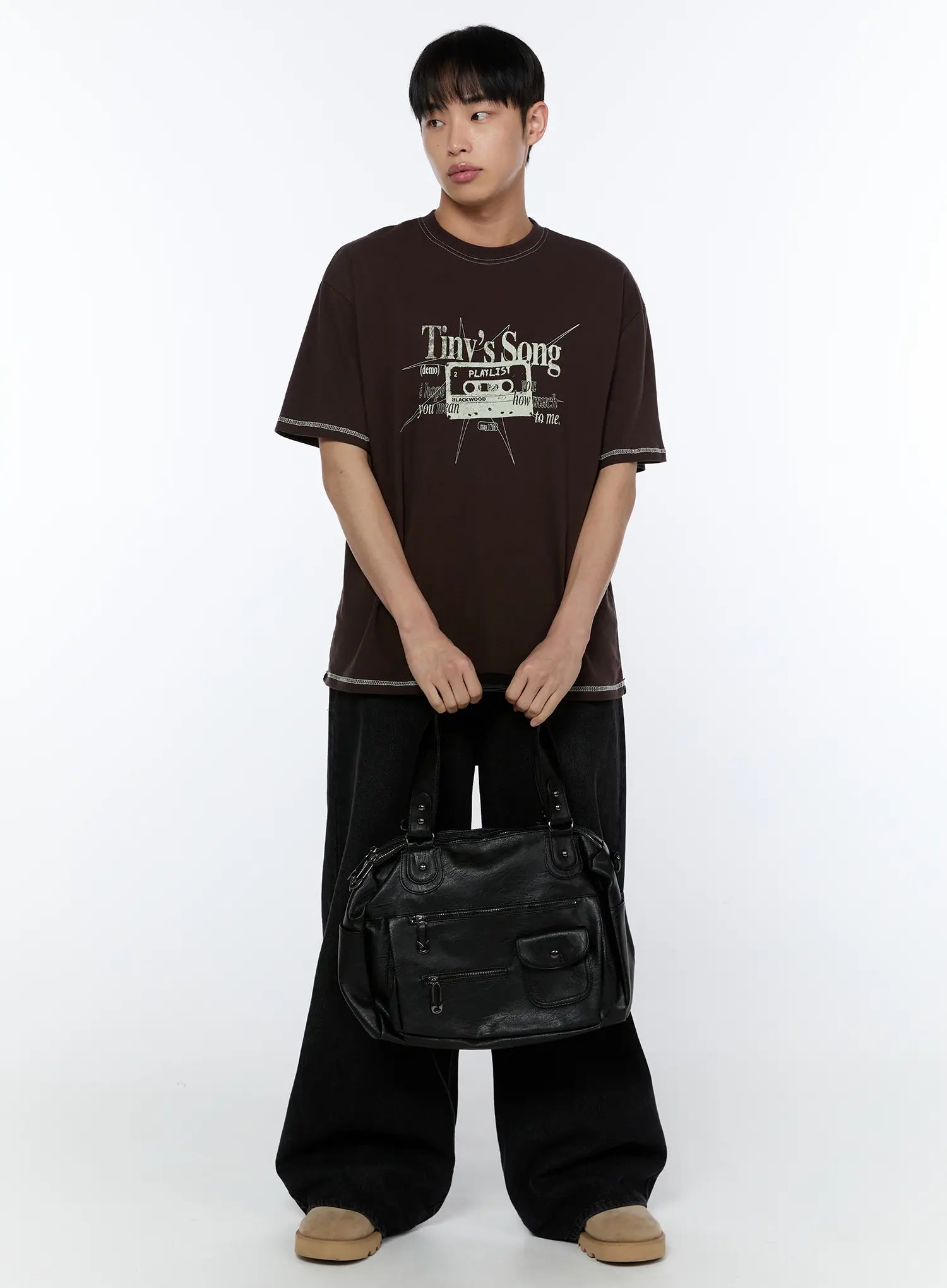 Men's Wide Leg Jeans IA520