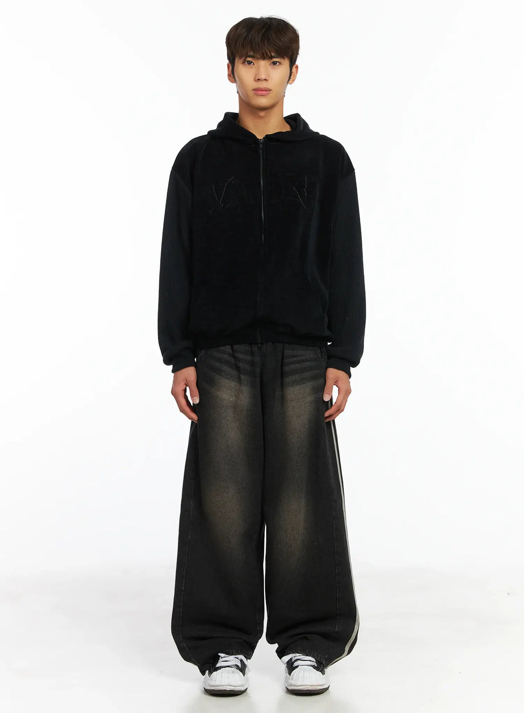 Men's Track Wide Leg Jeans IJ514