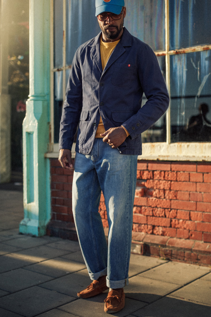 &SONS Hemingway Suit Jacket Midnight Blue