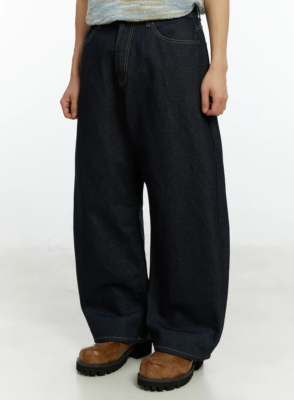 Men's Wide Leg Jeans IF510