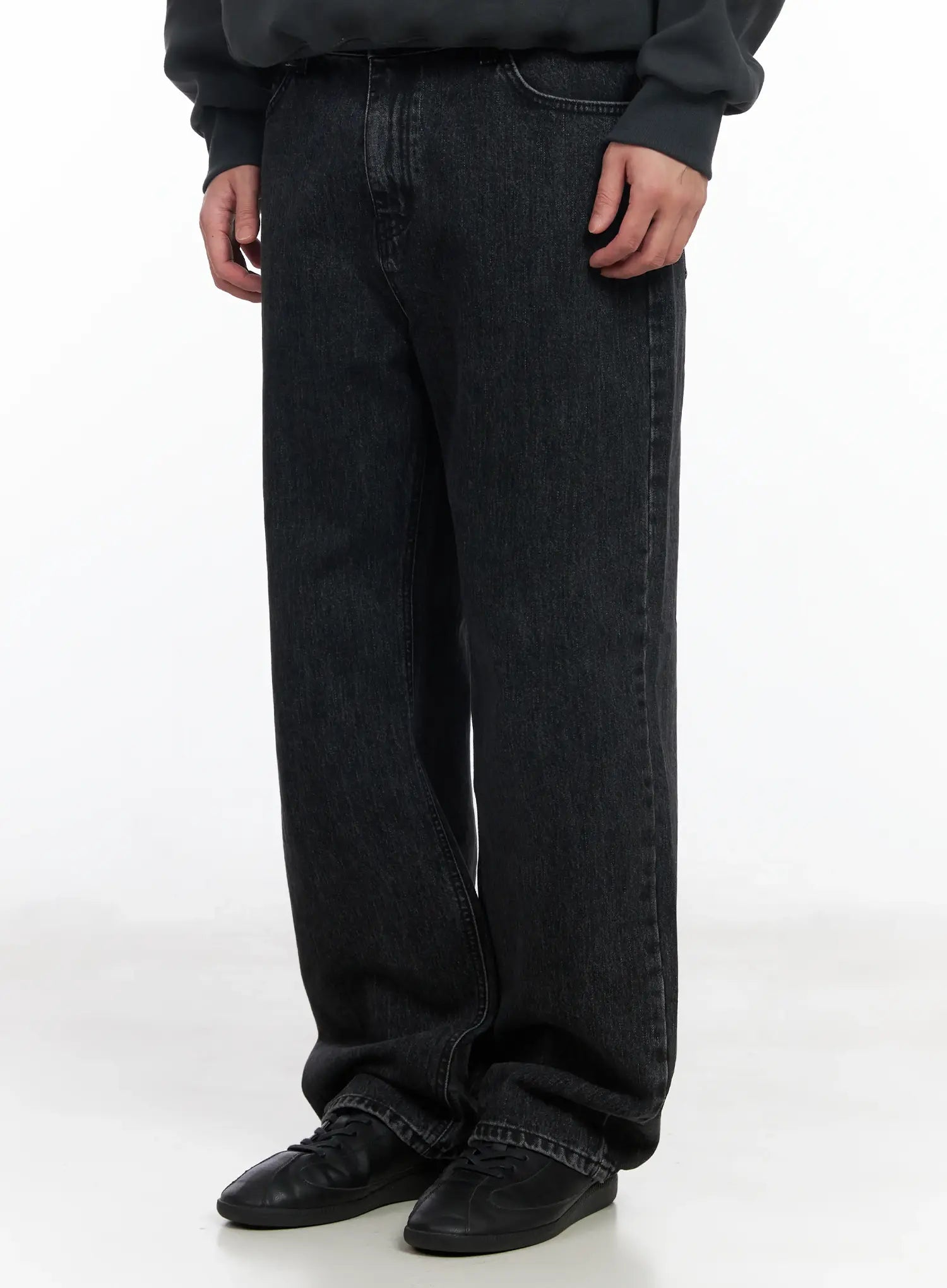 Men's Baggy Fit Wide Leg Jeans IM518