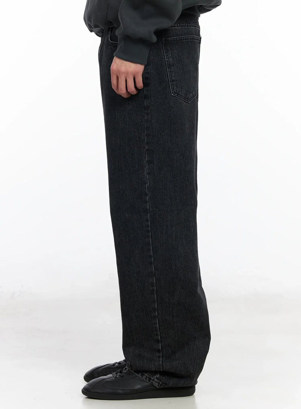 Men's Baggy Fit Wide Leg Jeans IM518