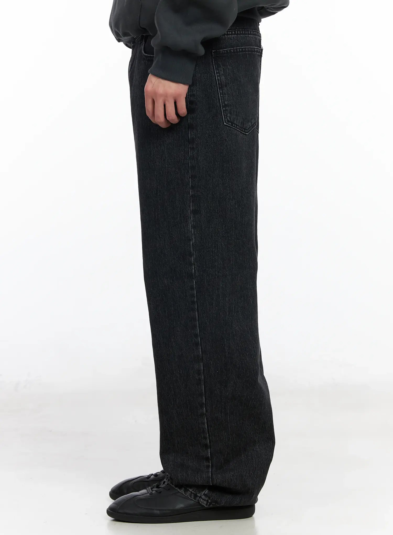 Men's Baggy Fit Wide Leg Jeans IM518