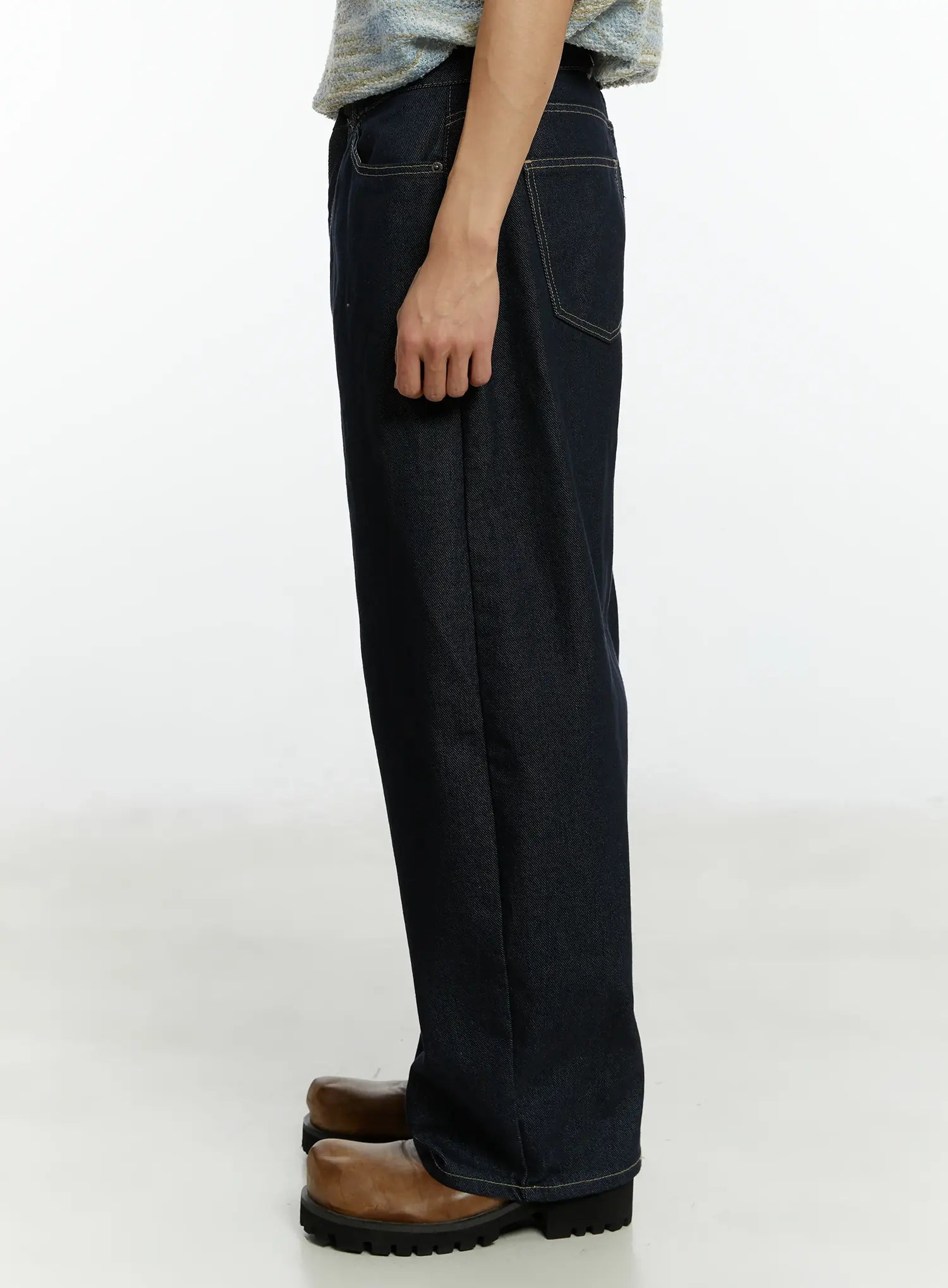 Men's Wide Leg Jeans IF510