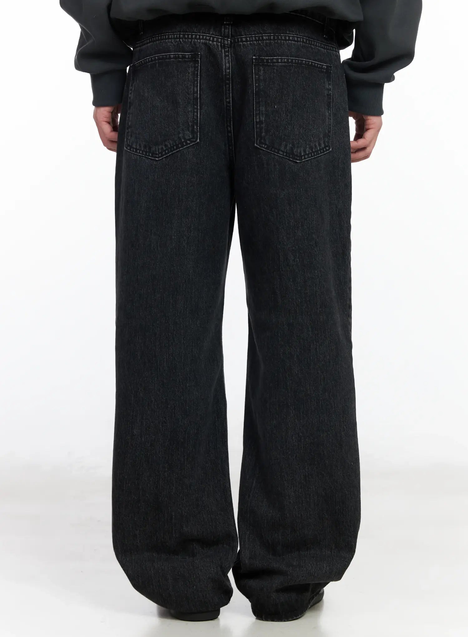 Men's Baggy Fit Wide Leg Jeans IM518