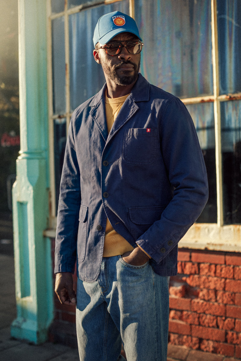 &SONS Hemingway Suit Jacket Midnight Blue