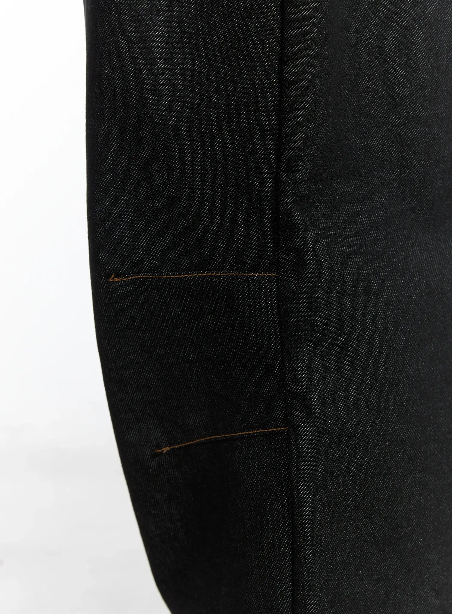 Men's Pintuck Jeans (Black) IN518