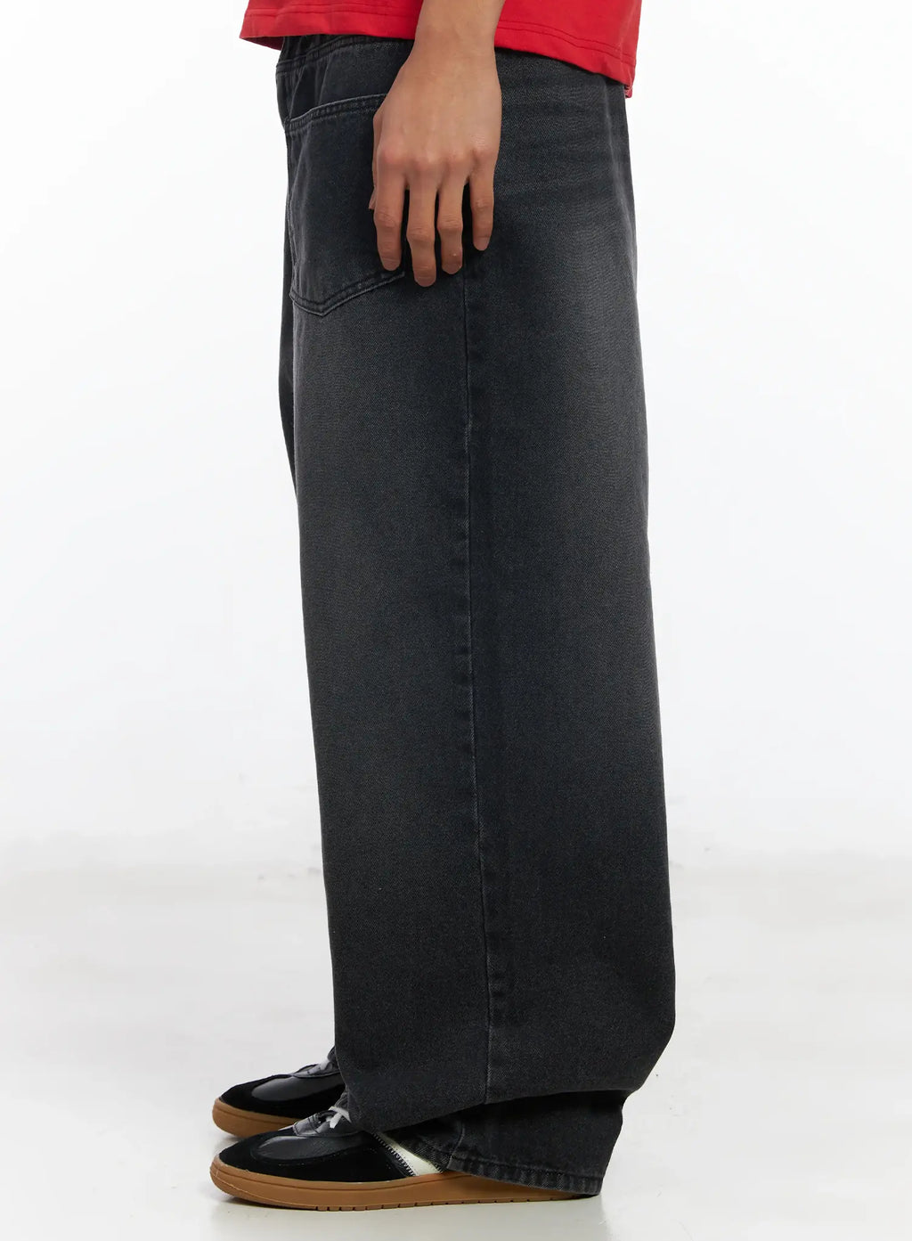 Men's Baggy Wide Leg Jeans IF506