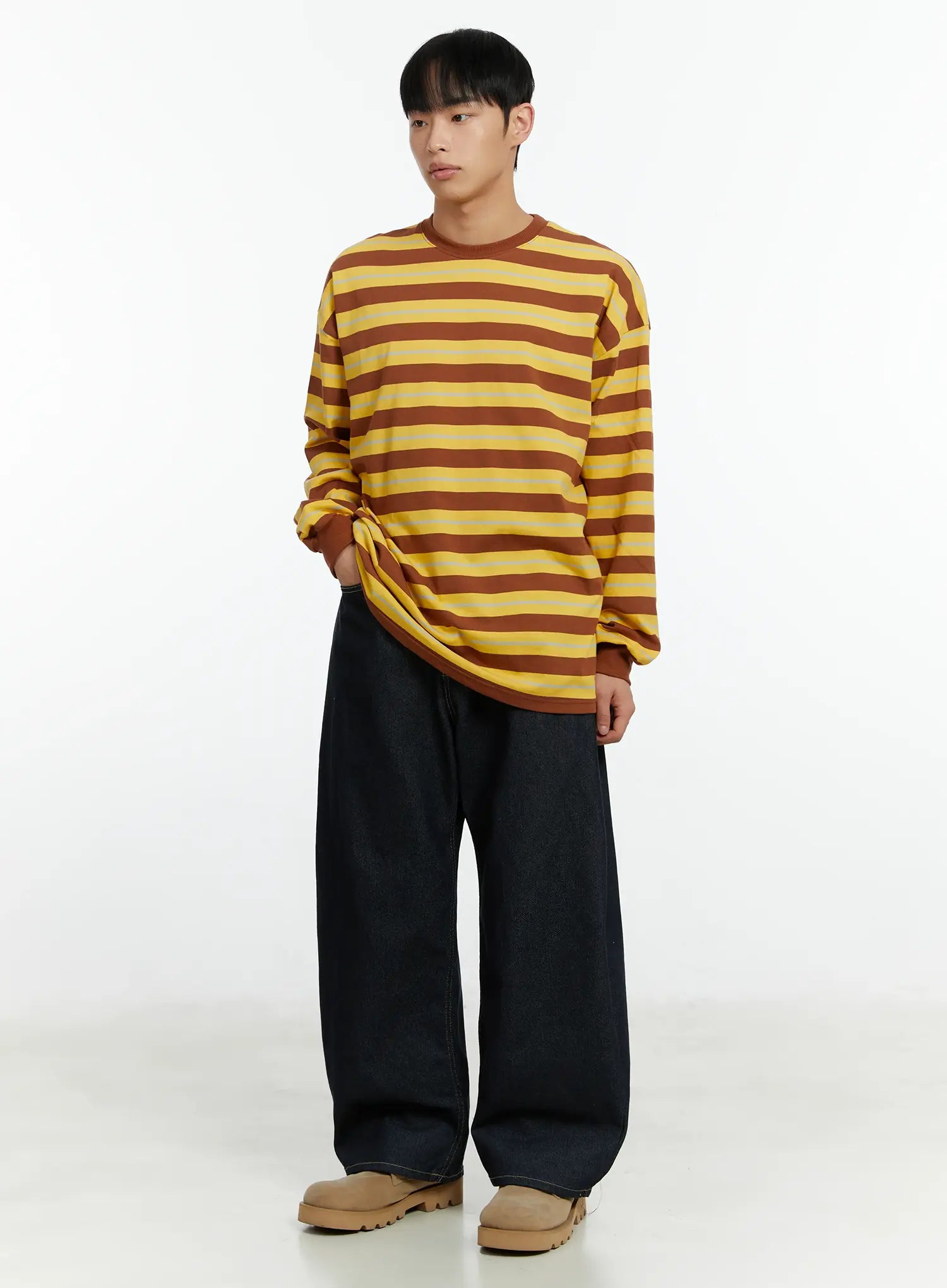 Men's Wide Leg Jeans IF510