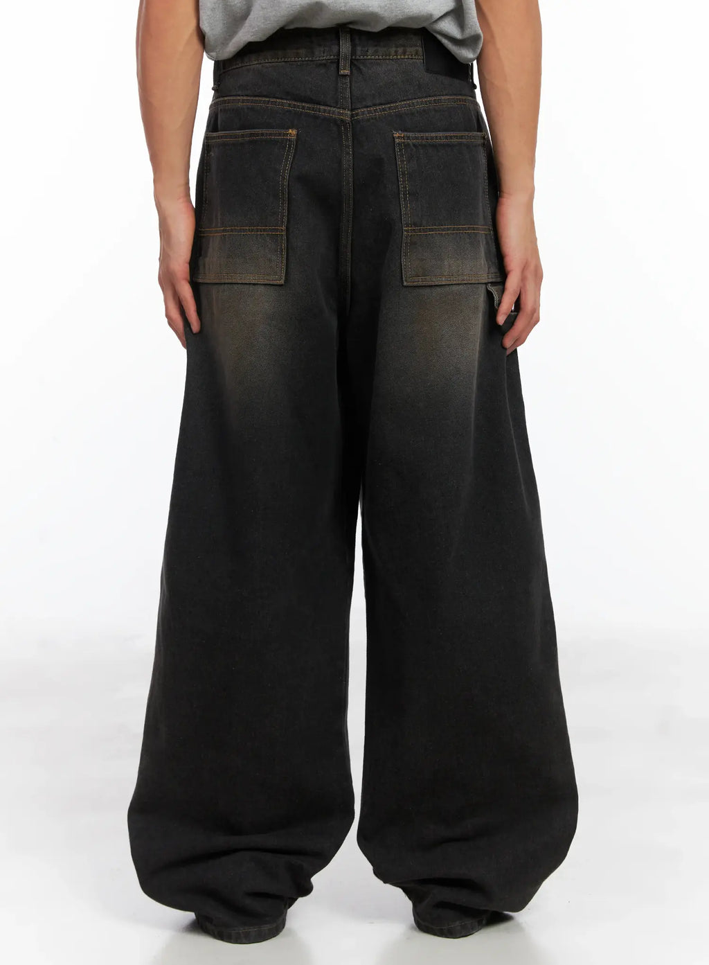Men's Wide Utility Pocket Jeans ID511