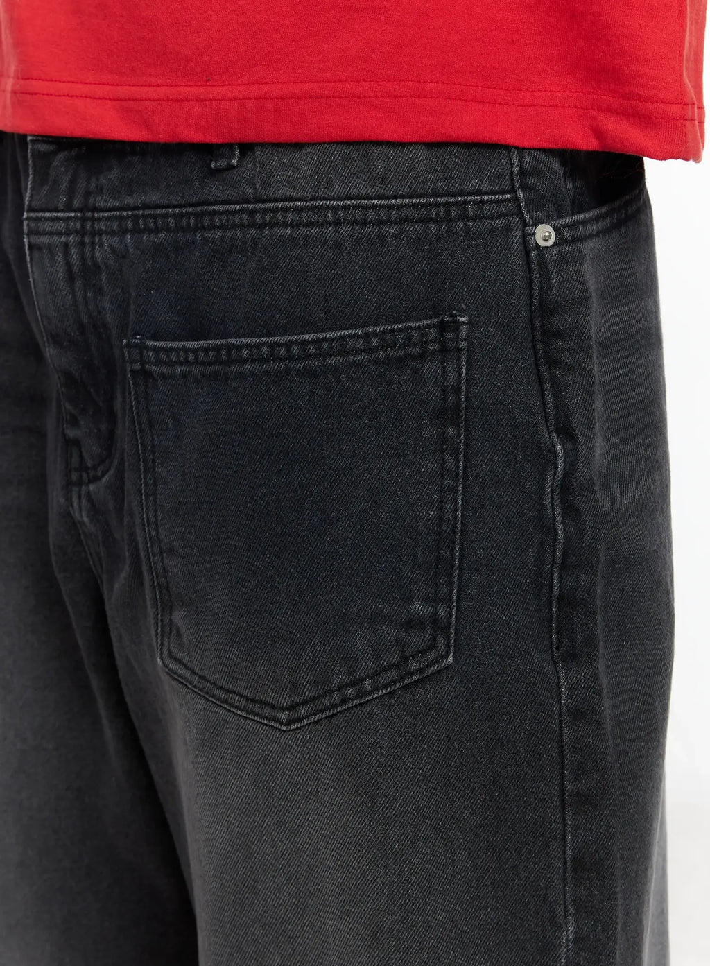 Men's Baggy Wide Leg Jeans IF506