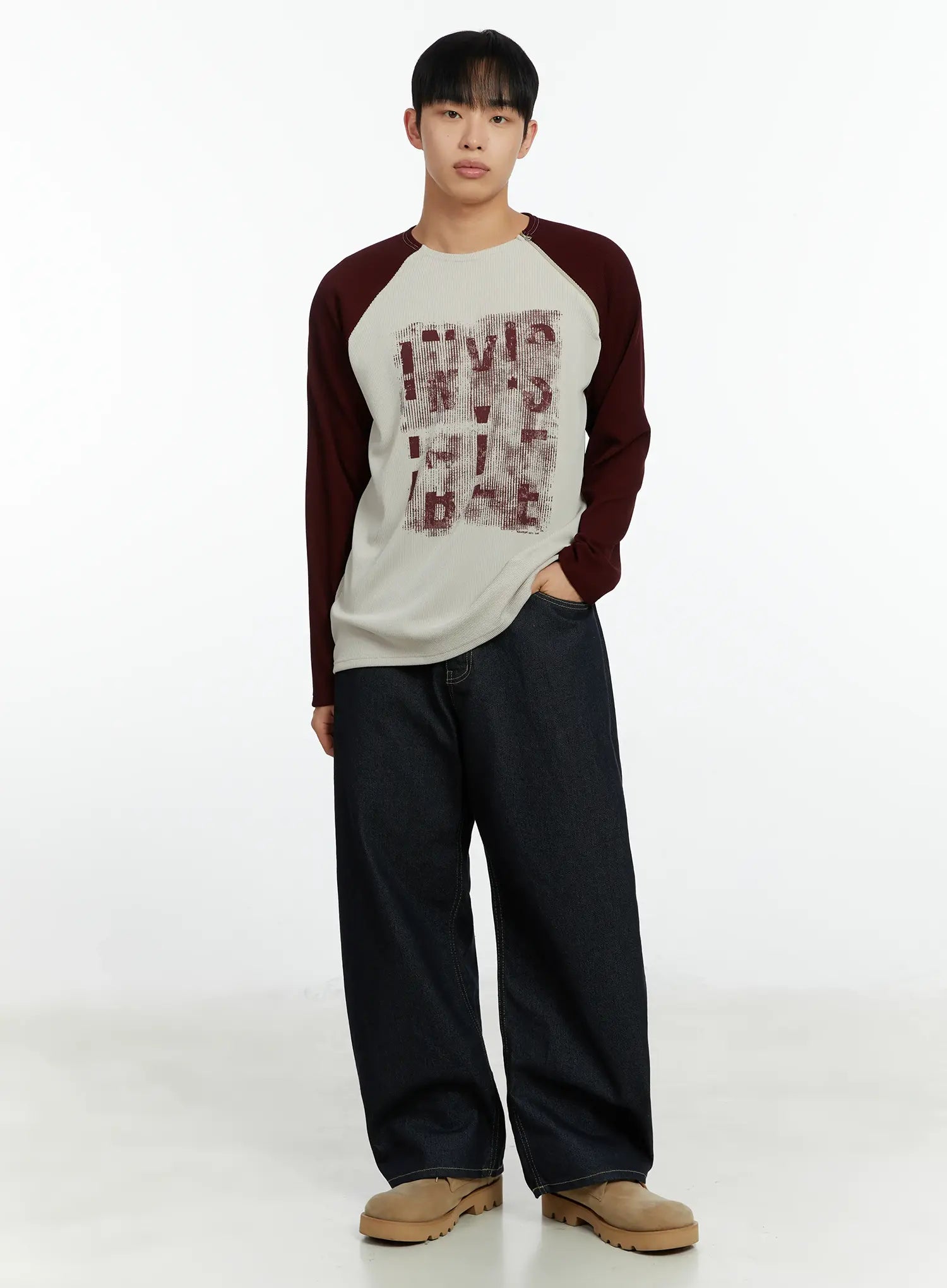 Men's Wide Leg Jeans IF510