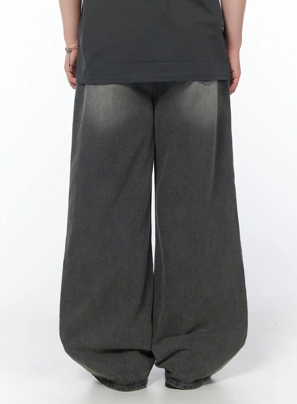 Men's Vintage Wide Leg Jeans IY522