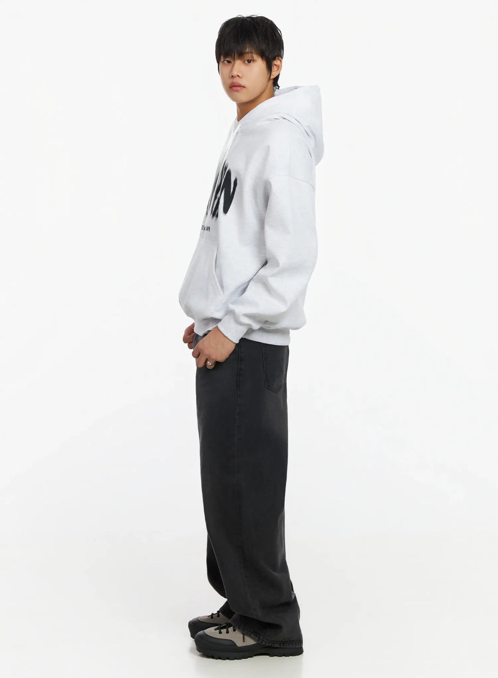 Men's Casual Wide Leg Jeans IF503