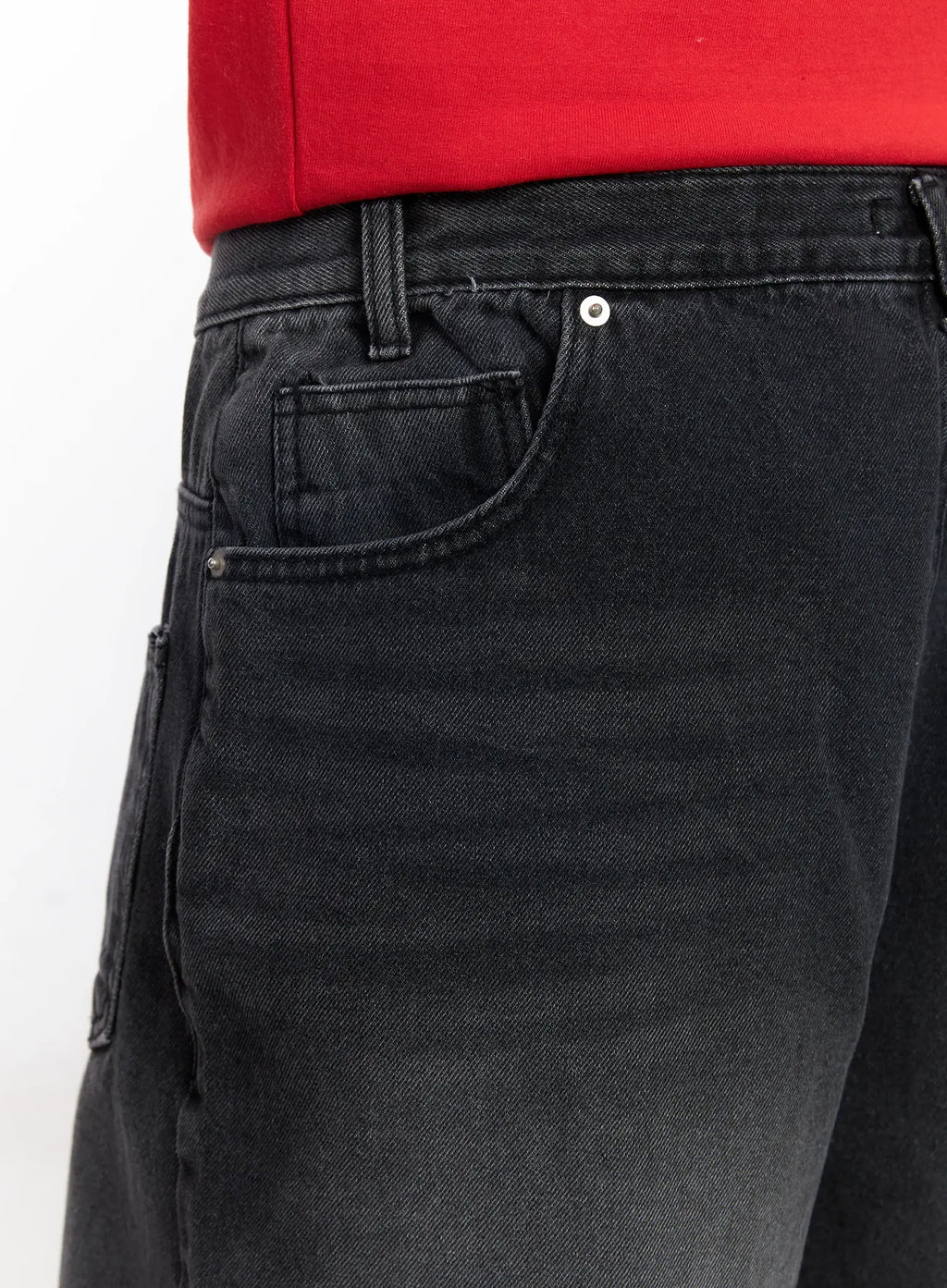 Men's Baggy Wide Leg Jeans IF506