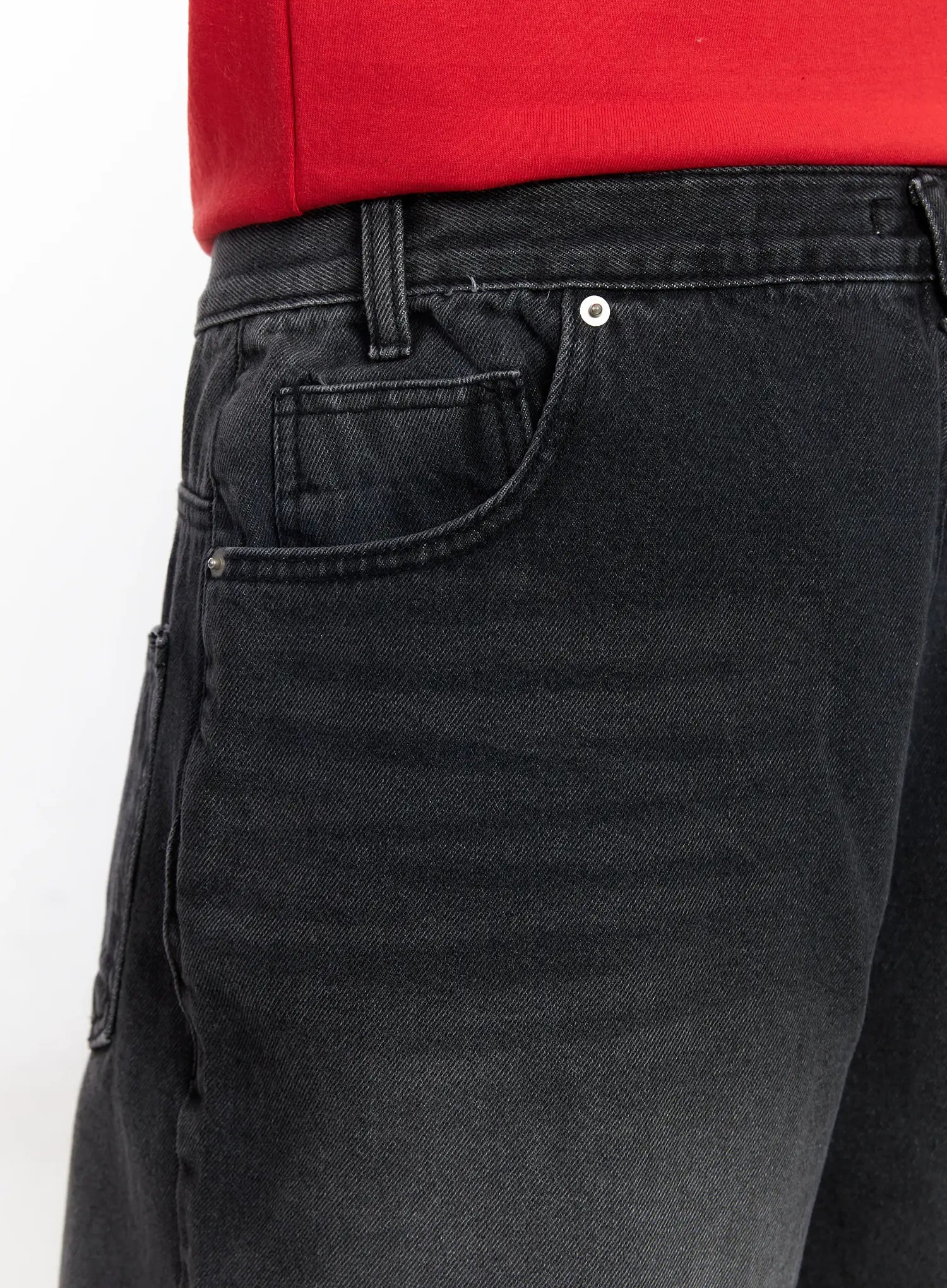 Men's Baggy Wide Leg Jeans IF506