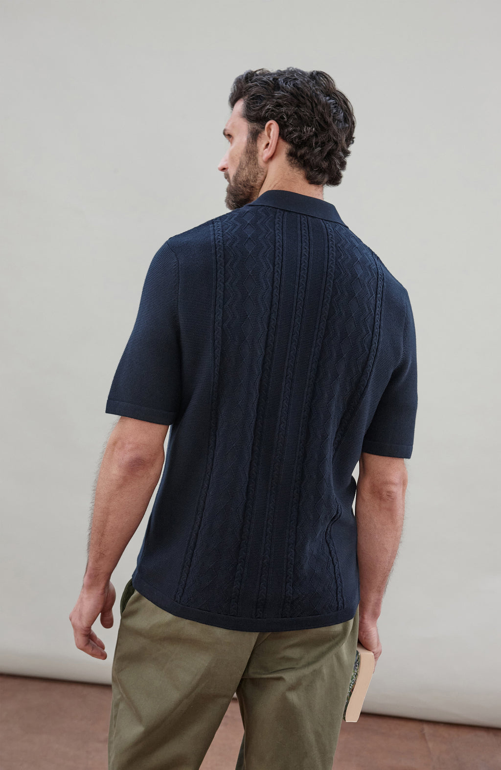Mens Midweight Cotton Fishermans Shirt