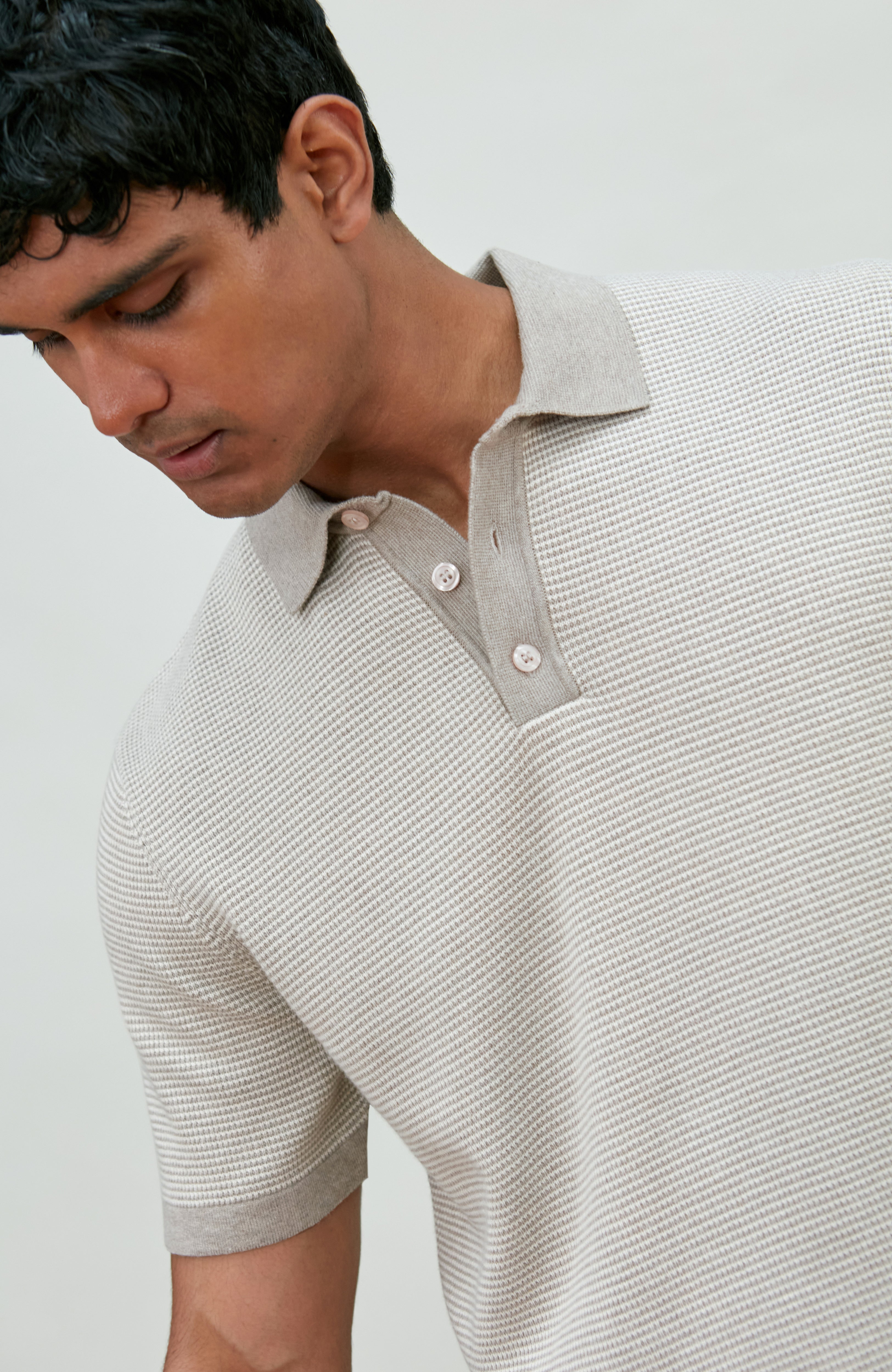 Mens Lightweight Cotton Sorrento Polo Shirt