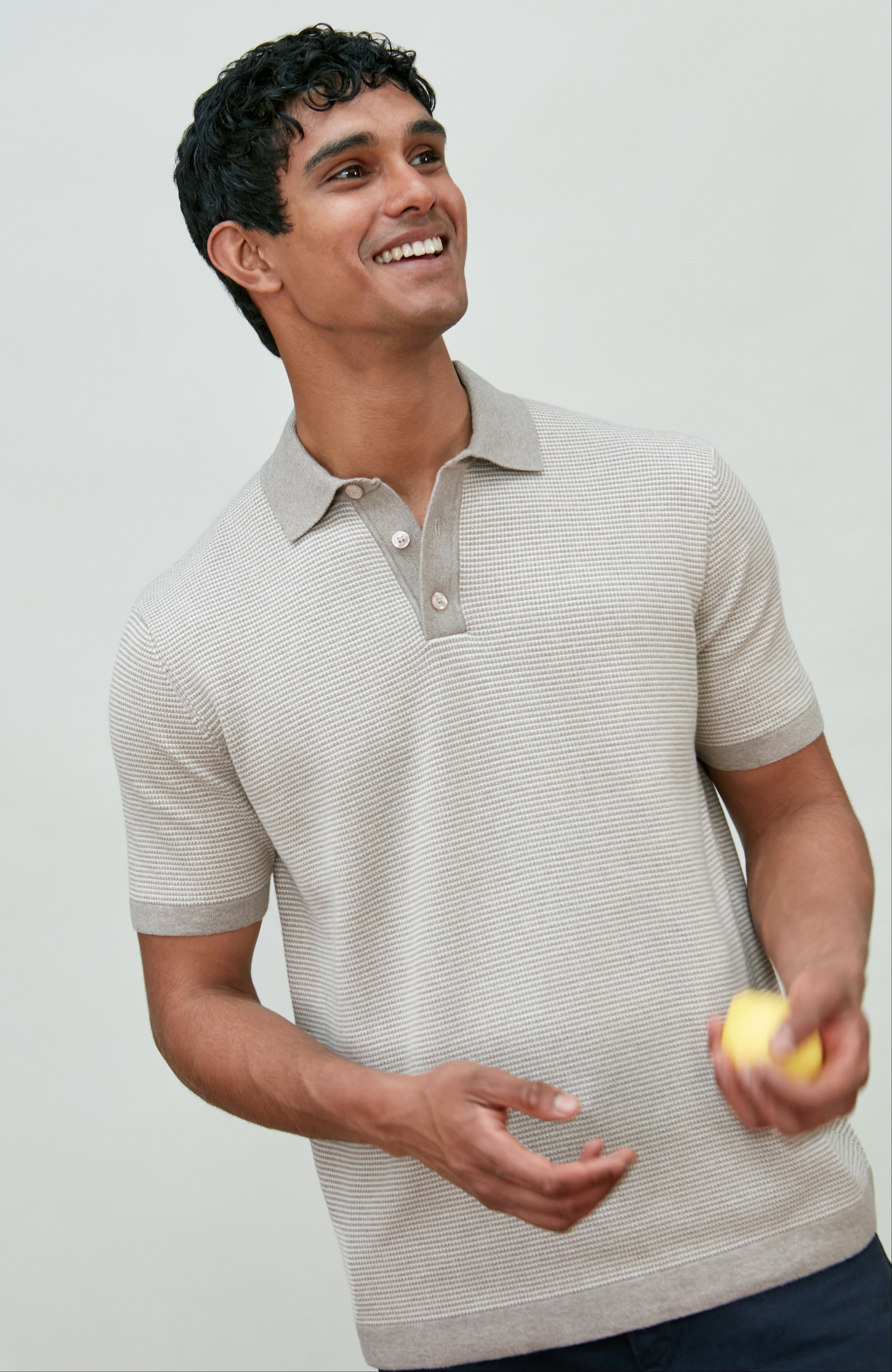 Mens Lightweight Cotton Sorrento Polo Shirt