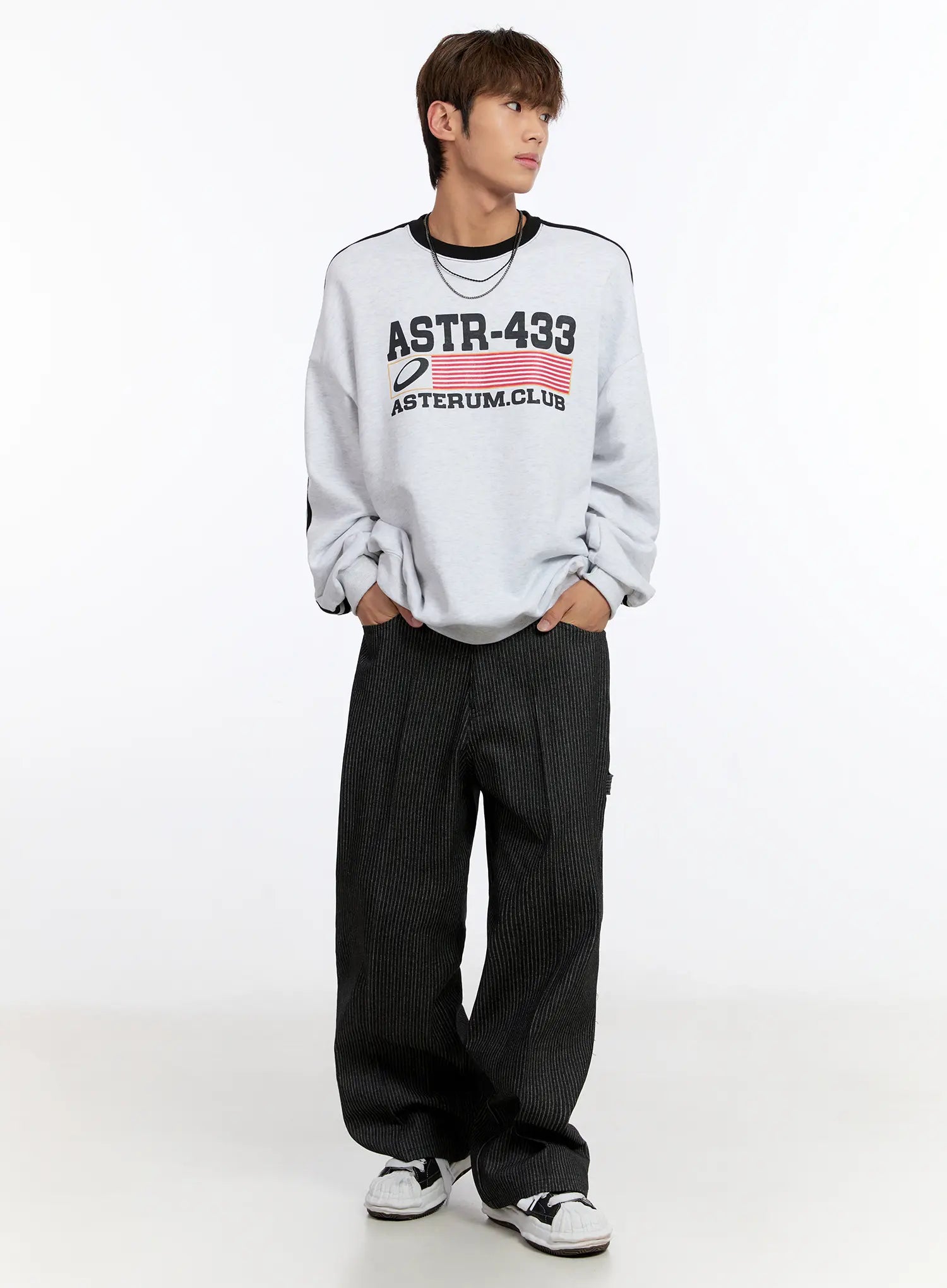 Men's Wide Leg Jeans IN524