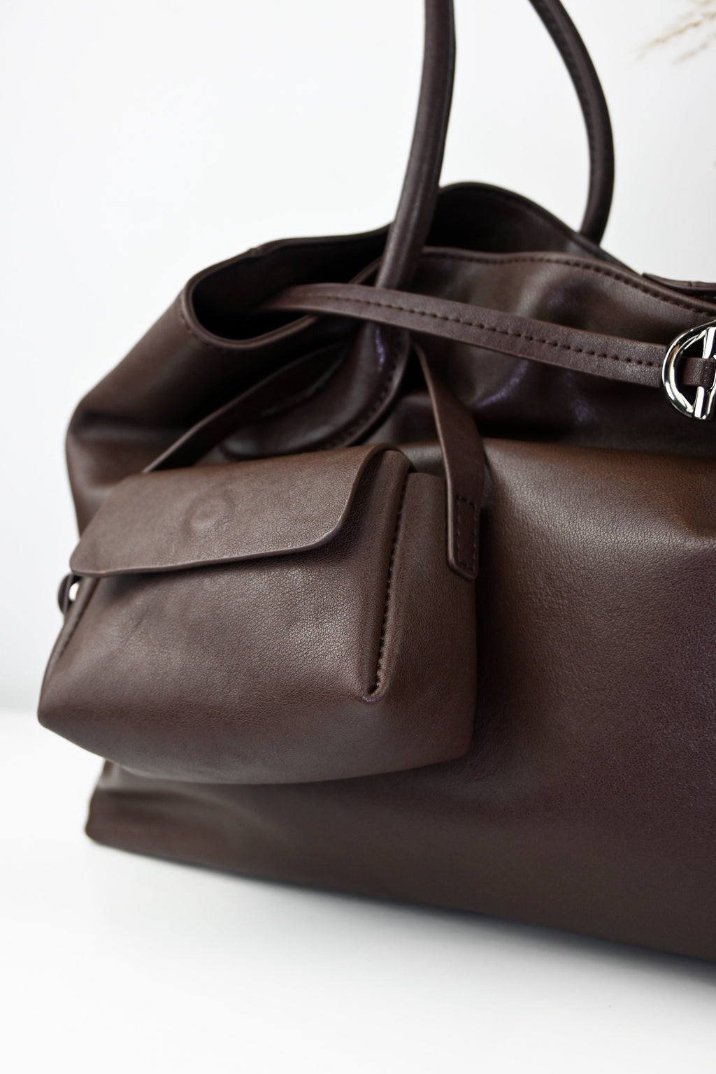 LA FORMA DUO  BOGDANA— shoulder bag made from genuine leather