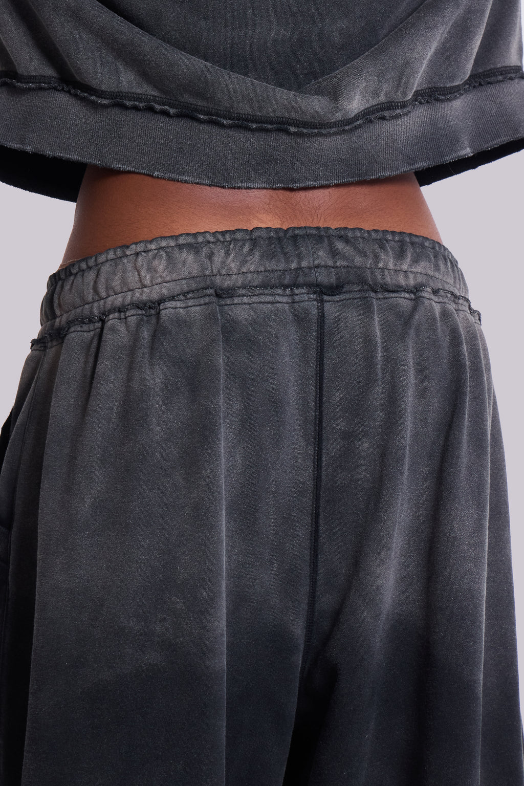 Grey Sporty Baggy Monster Joggers