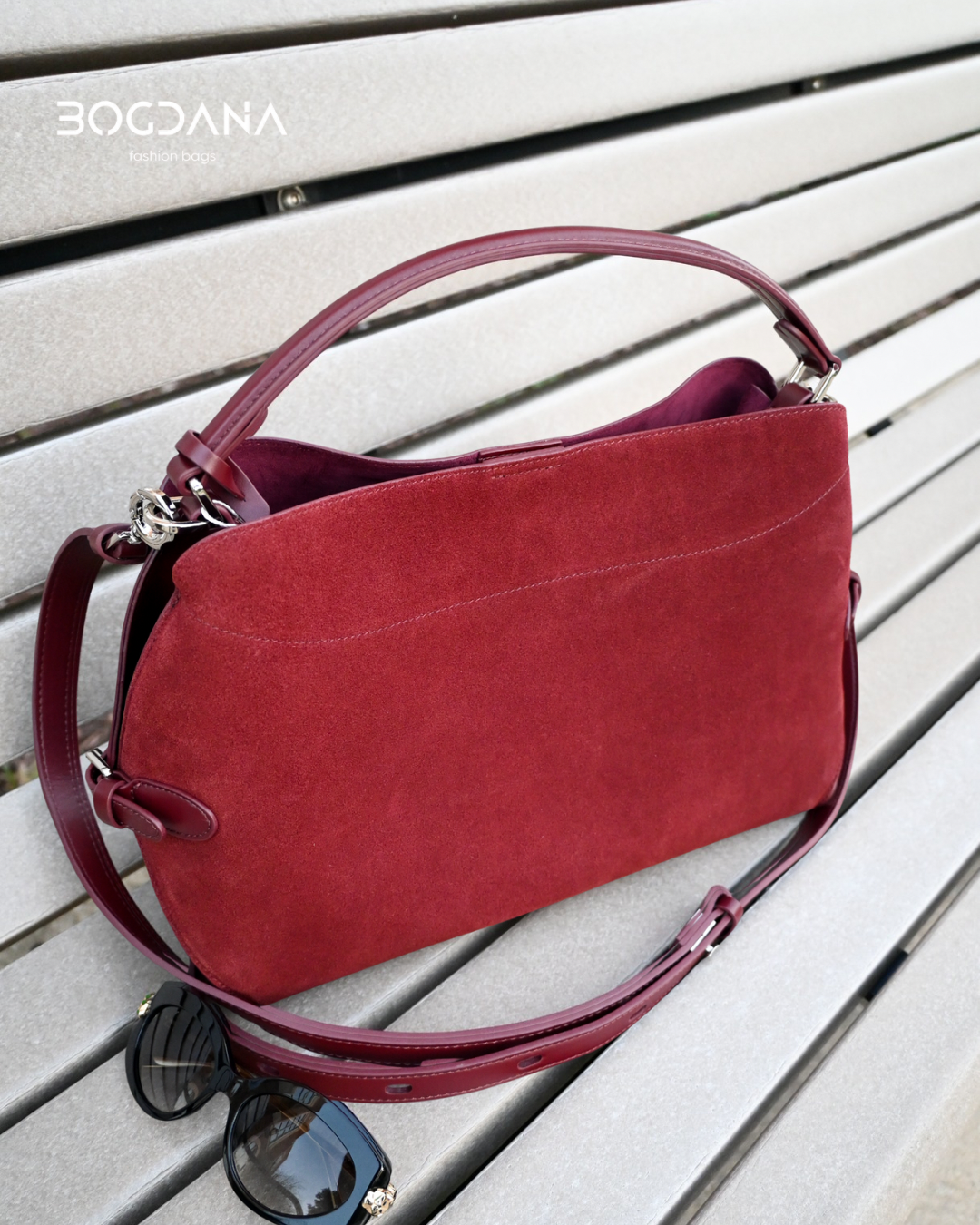 Avenue Luxe — Elegant Bag in Two Materials