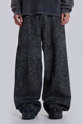 Charcoal Leopard Fade Colossus Jeans
