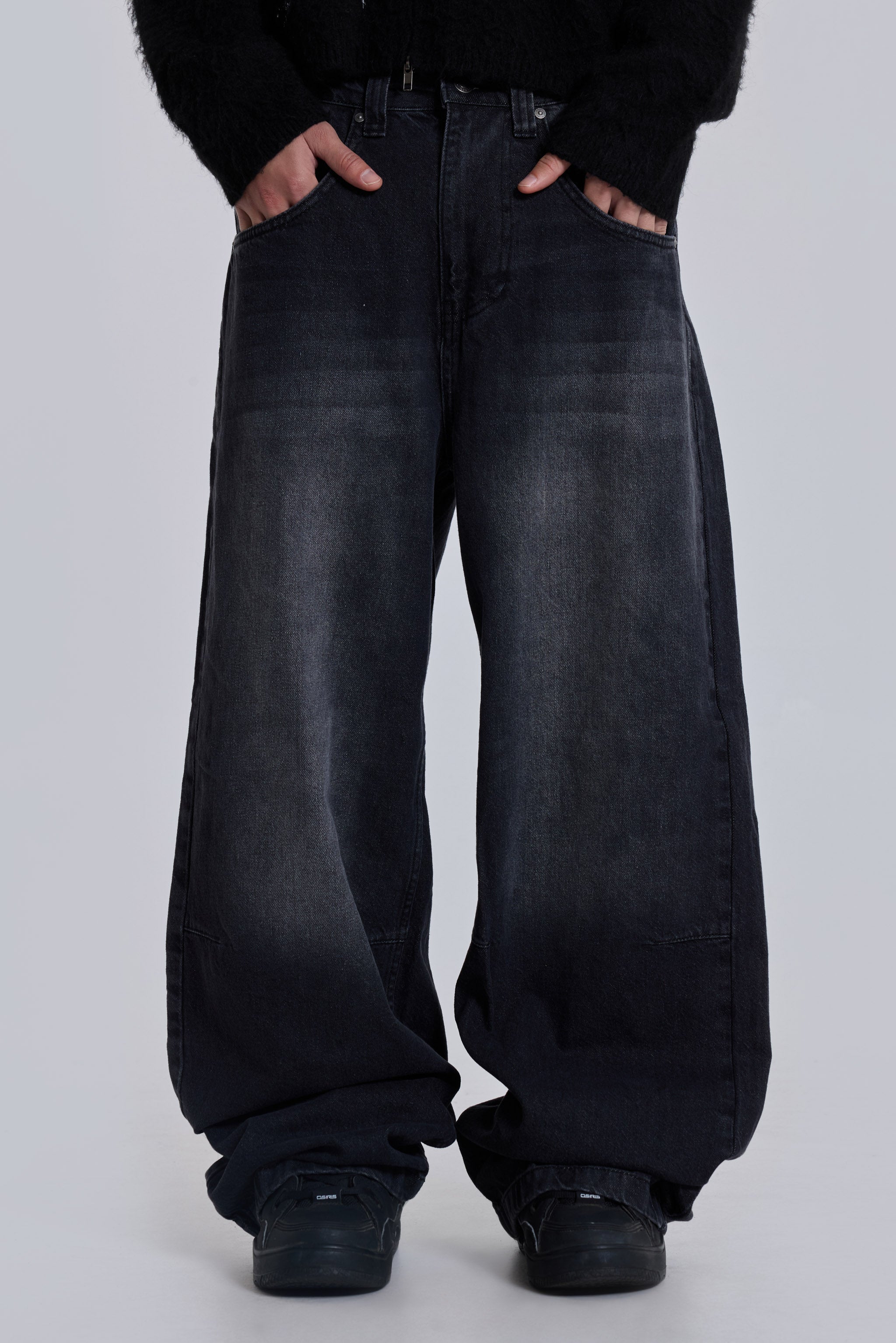 Washed Black Colossus Jeans