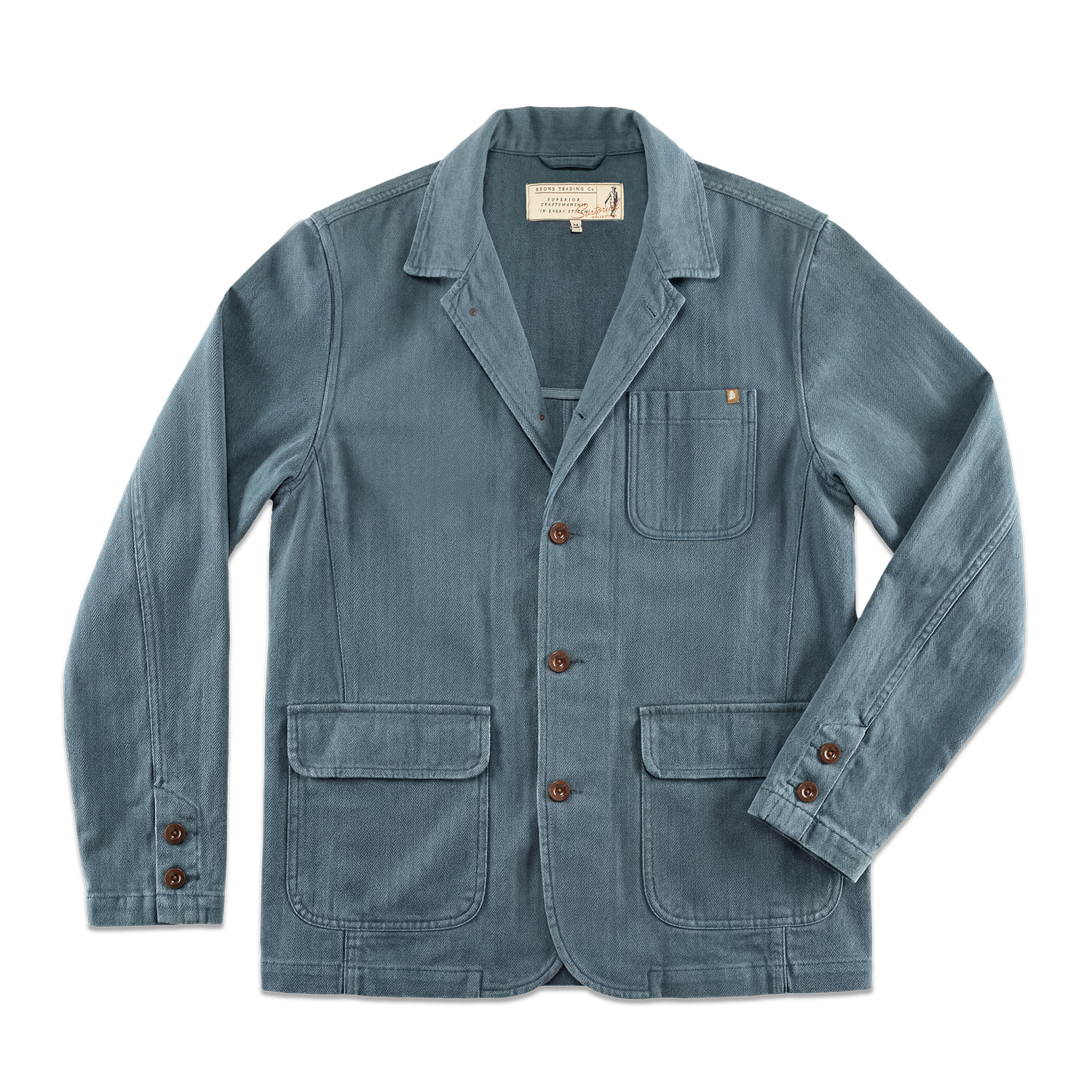 Hemingway Travel Jacket Blue