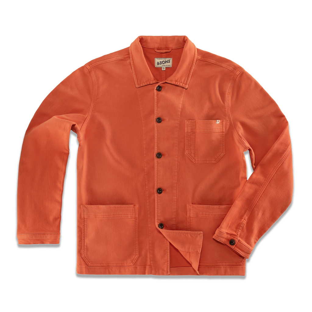 Red Bolt Chore Jacket