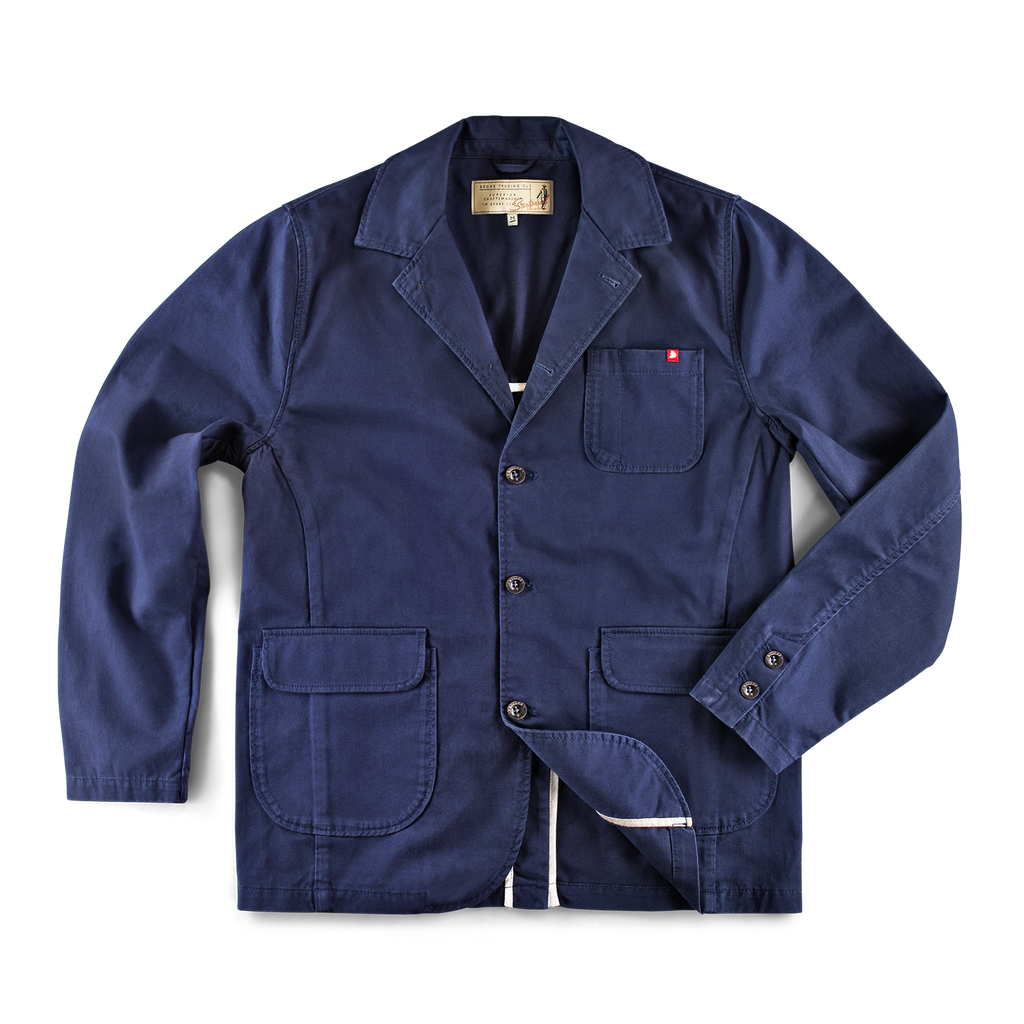 &SONS Hemingway Suit Jacket Midnight Blue
