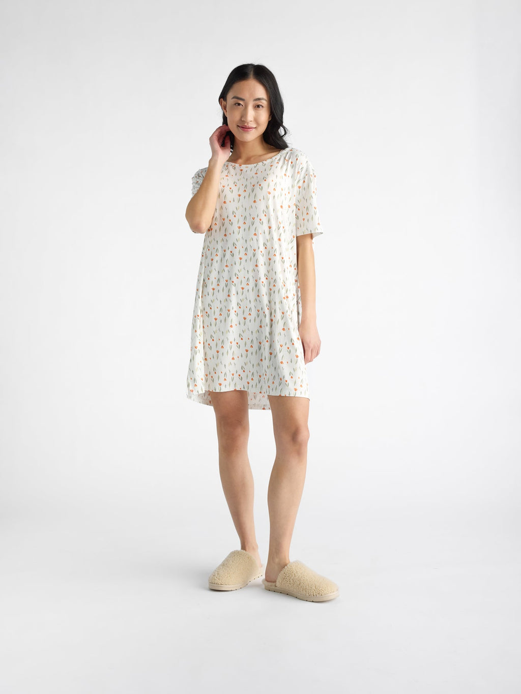 Women's Bamboo Stretch-Knit Sleep Dress - Last Chance