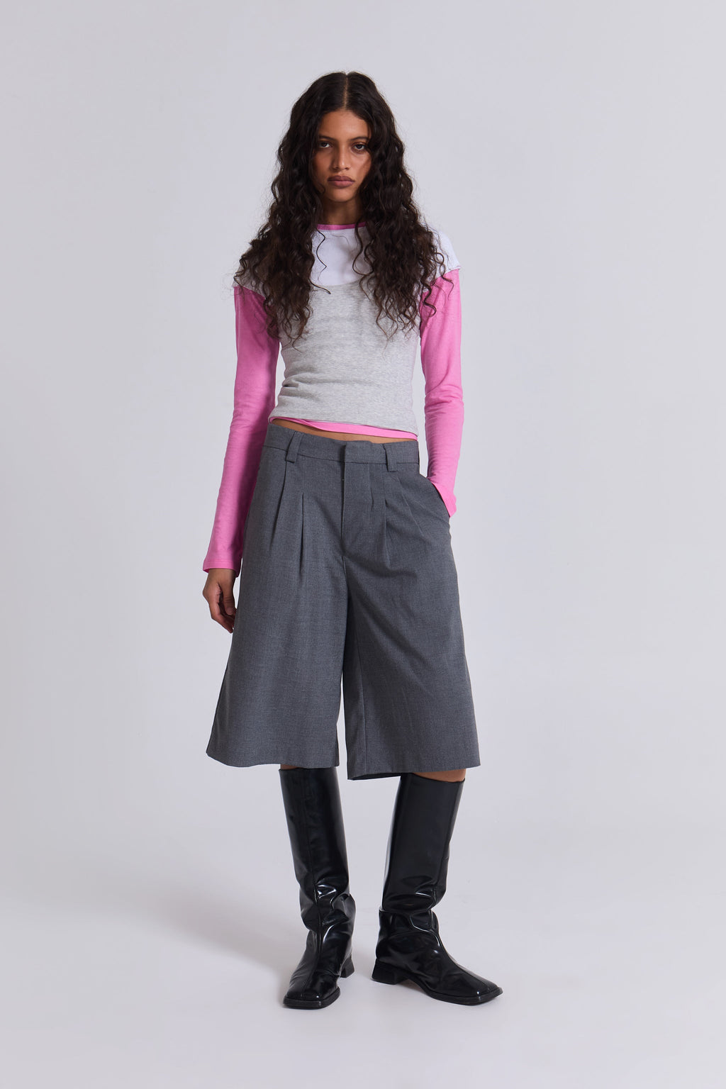 Grey Goliath Tailored Shorts