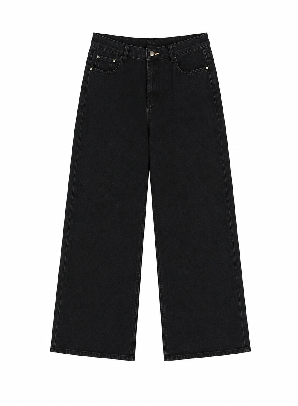 Men's Relaxed Fit Wide Leg Jeans IL509