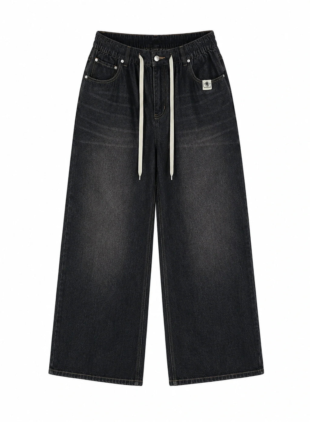Men's Bryan Drawstring Baggy Jeans IL520