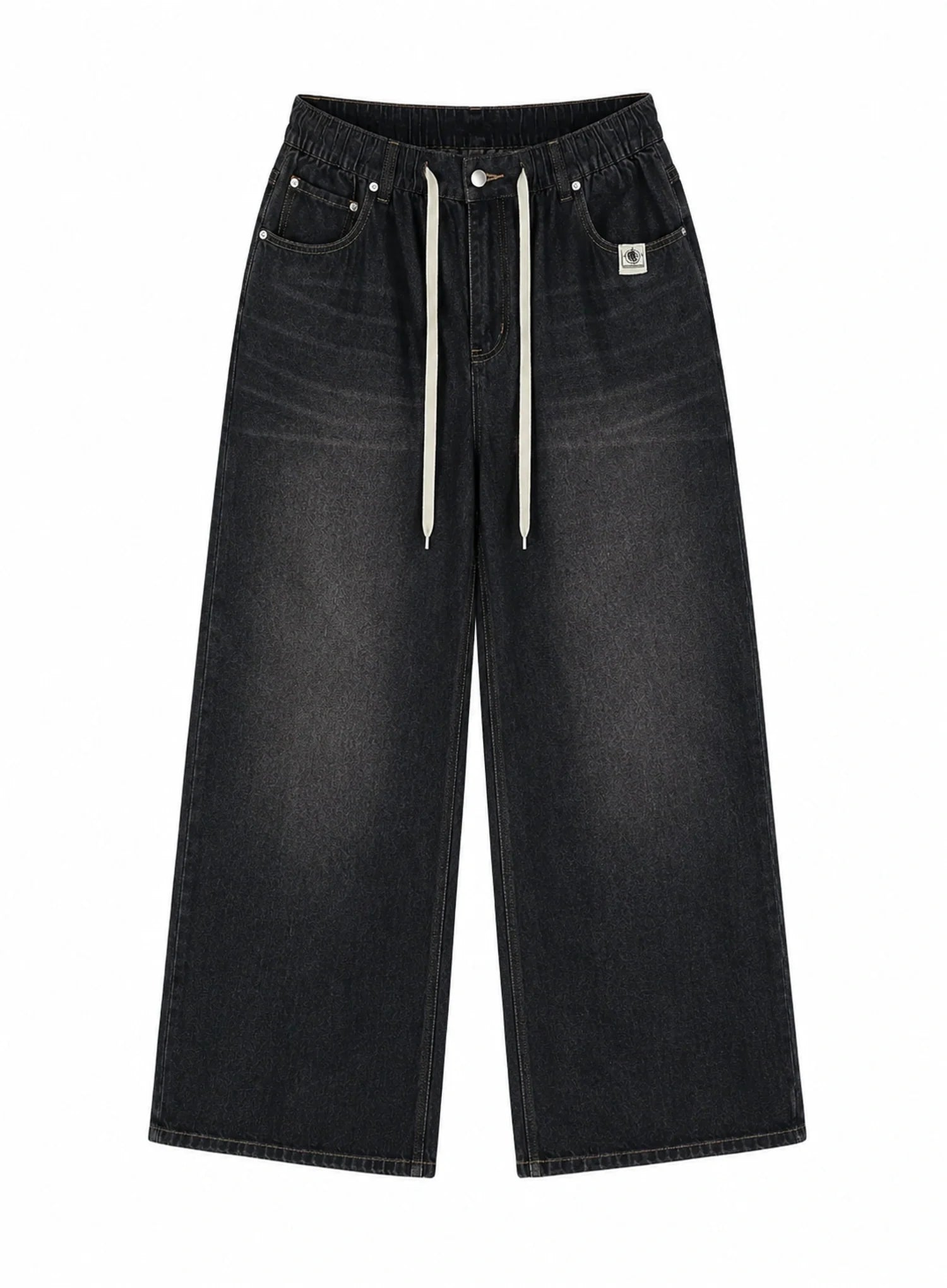 Men's Bryan Drawstring Baggy Jeans IL520