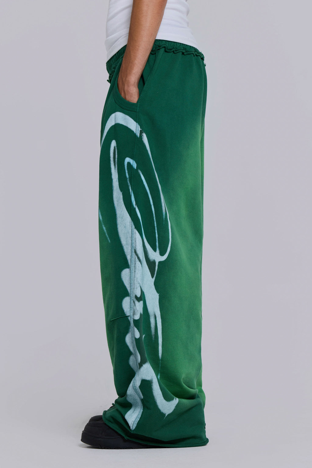 Divine Airbrush Green Monster Joggers