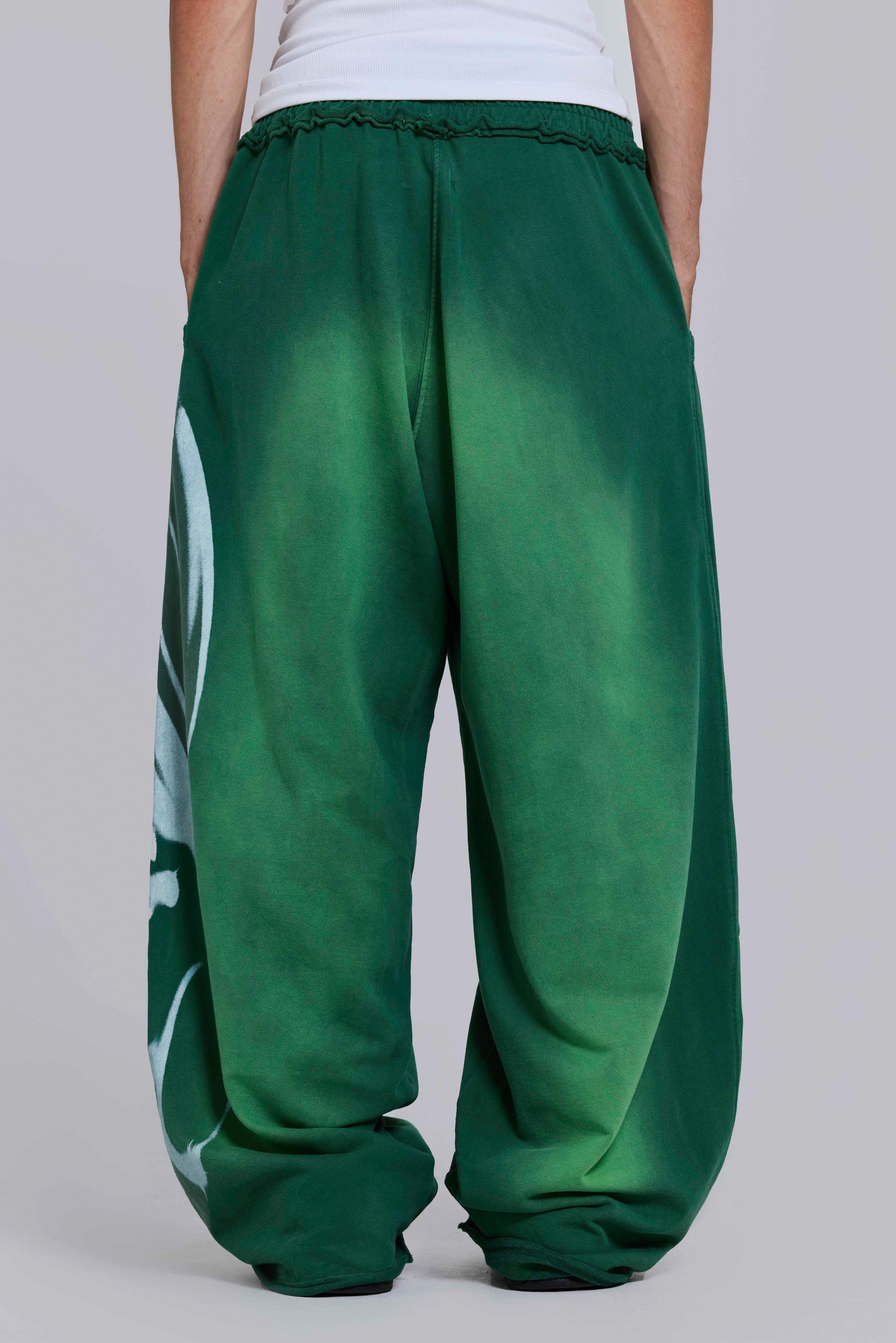 Divine Airbrush Green Monster Joggers