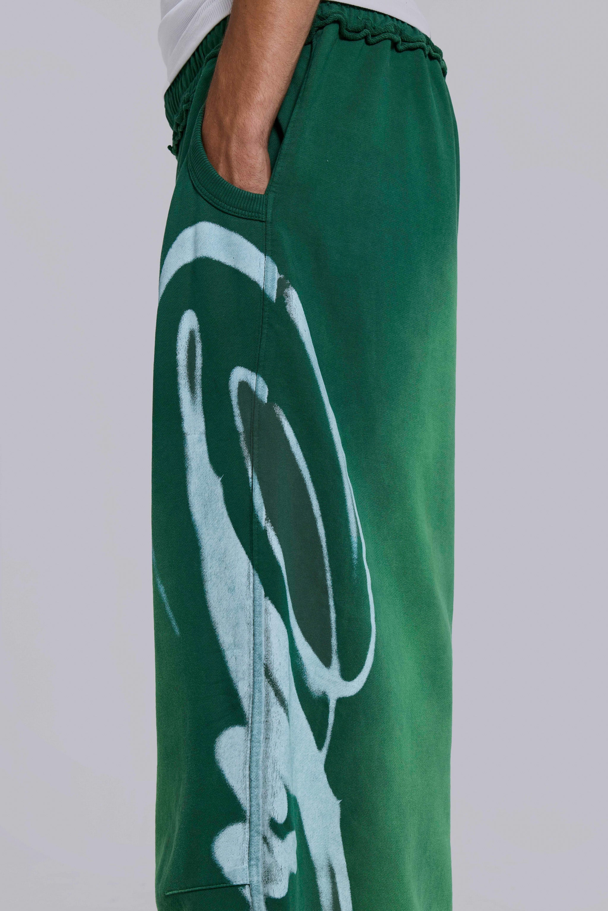 Divine Airbrush Green Monster Joggers