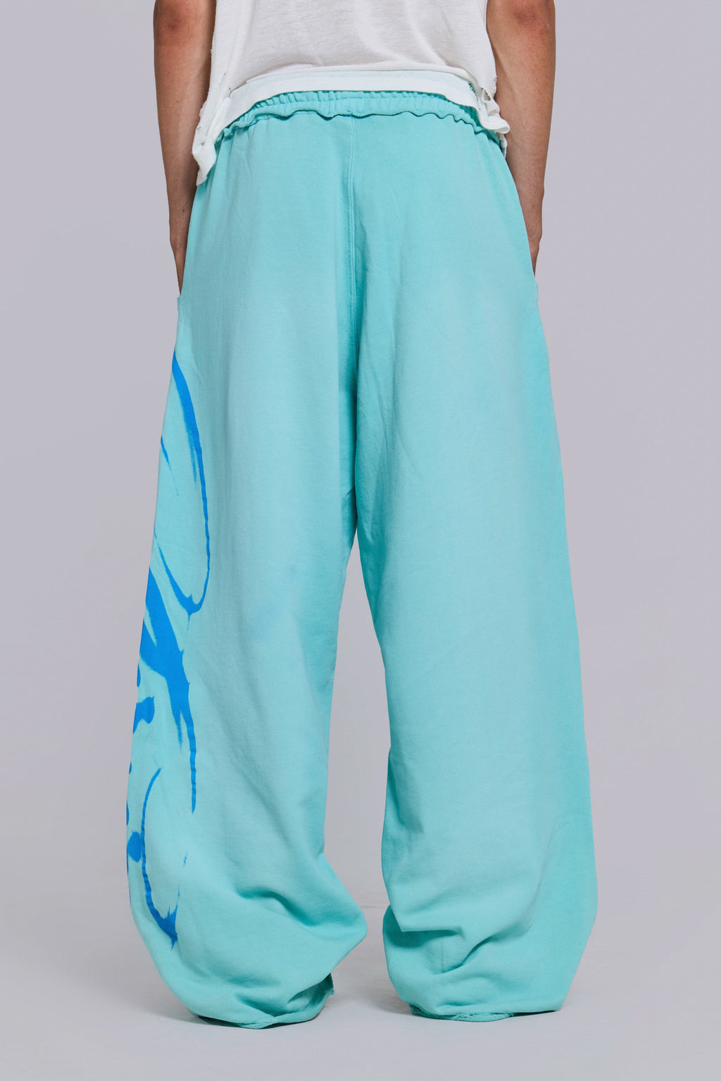 Divine Airbrush Aqua Monster Joggers