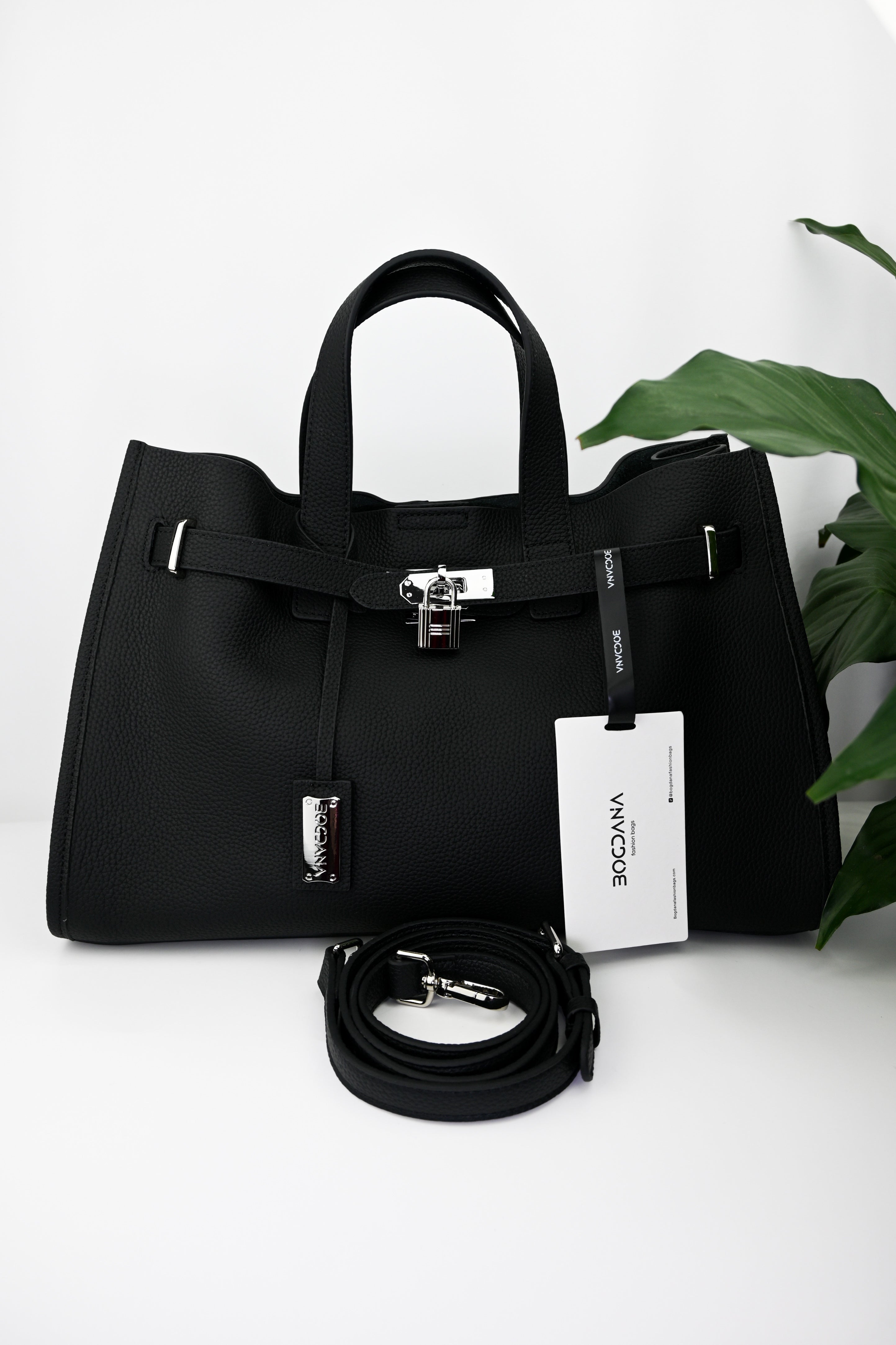 Bogdana Urban Luxe — Genuine Leather Power Tote – Women’s Shoulder Bag