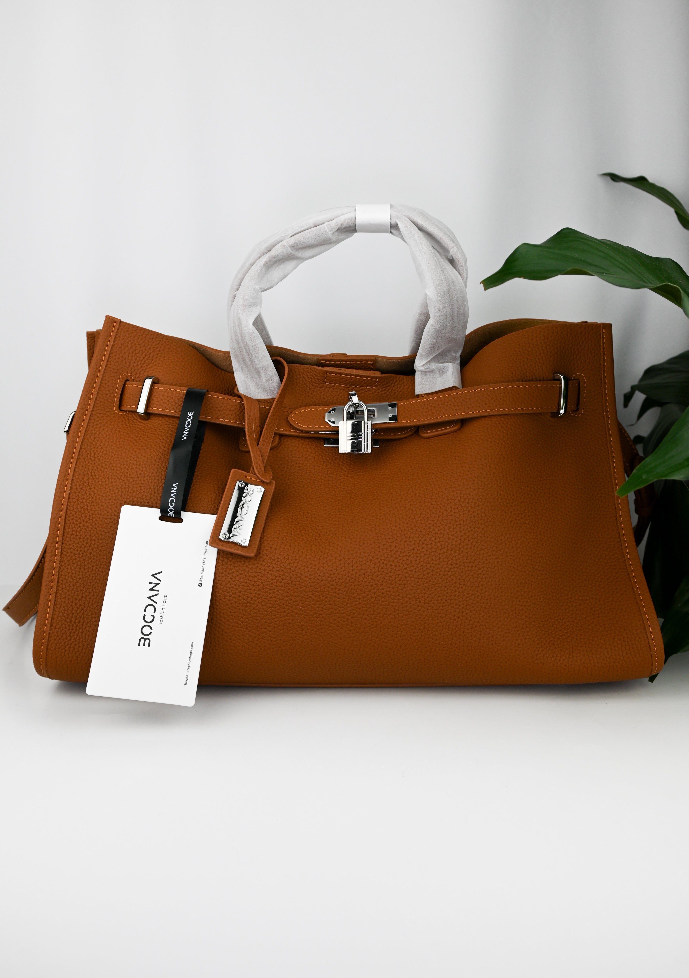Bogdana Urban Luxe — Genuine Leather Power Tote – Women’s Shoulder Bag