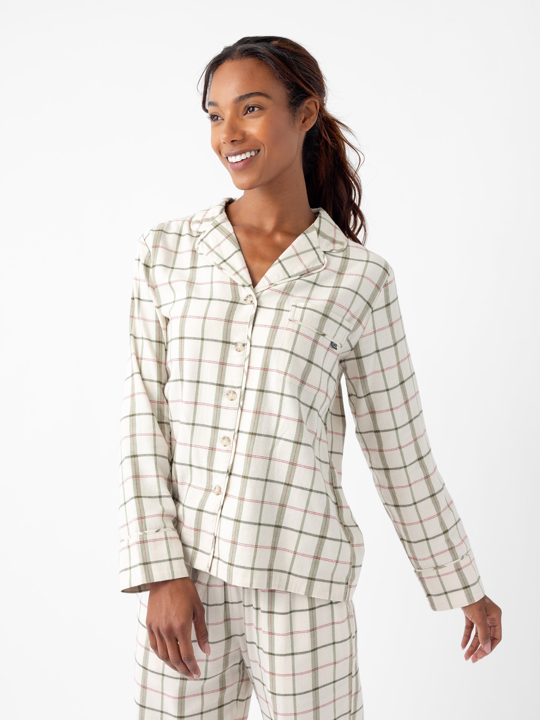 Women's Farmhouse Long Sleeve Pajama Top - Last Chance