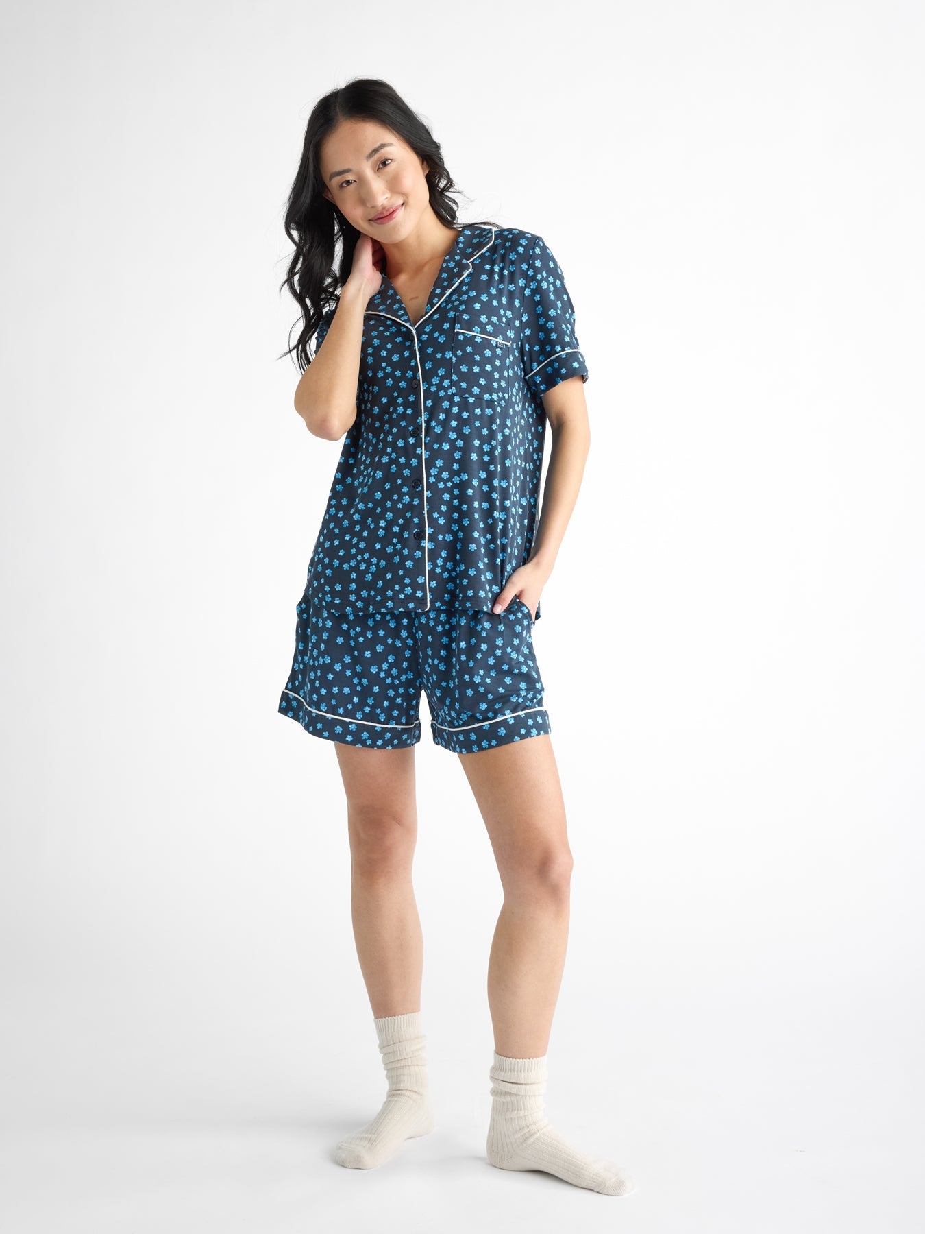 Women's Bamboo Stretch-Knit Pajama Short - Last Chance