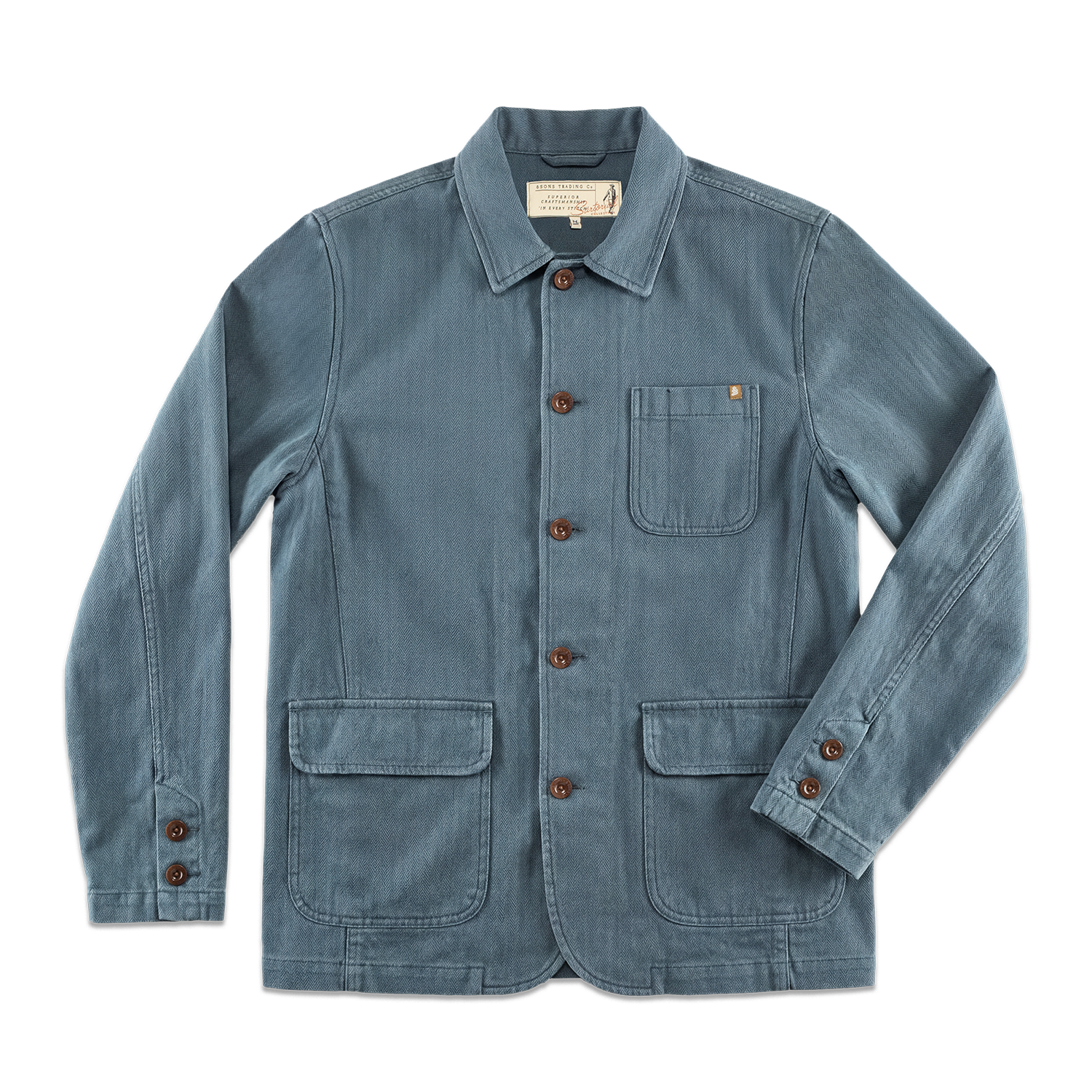 Hemingway Travel Jacket Blue