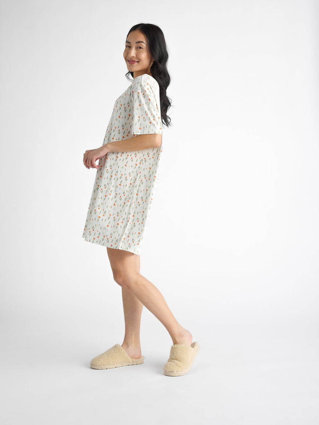 Women's Bamboo Stretch-Knit Sleep Dress - Last Chance