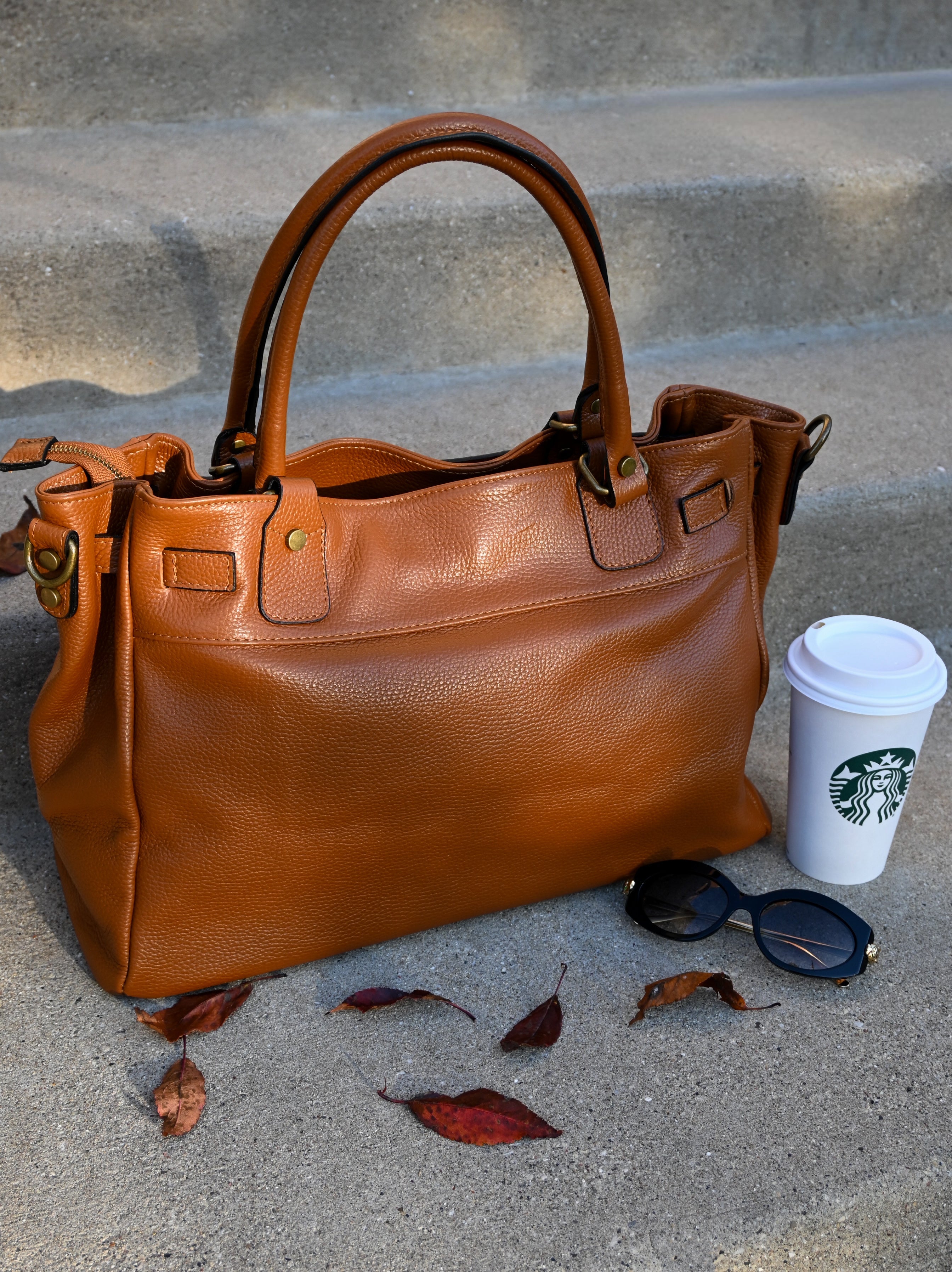 Caffè Milano- Elegant Genuine Leather Bag 🇮🇹