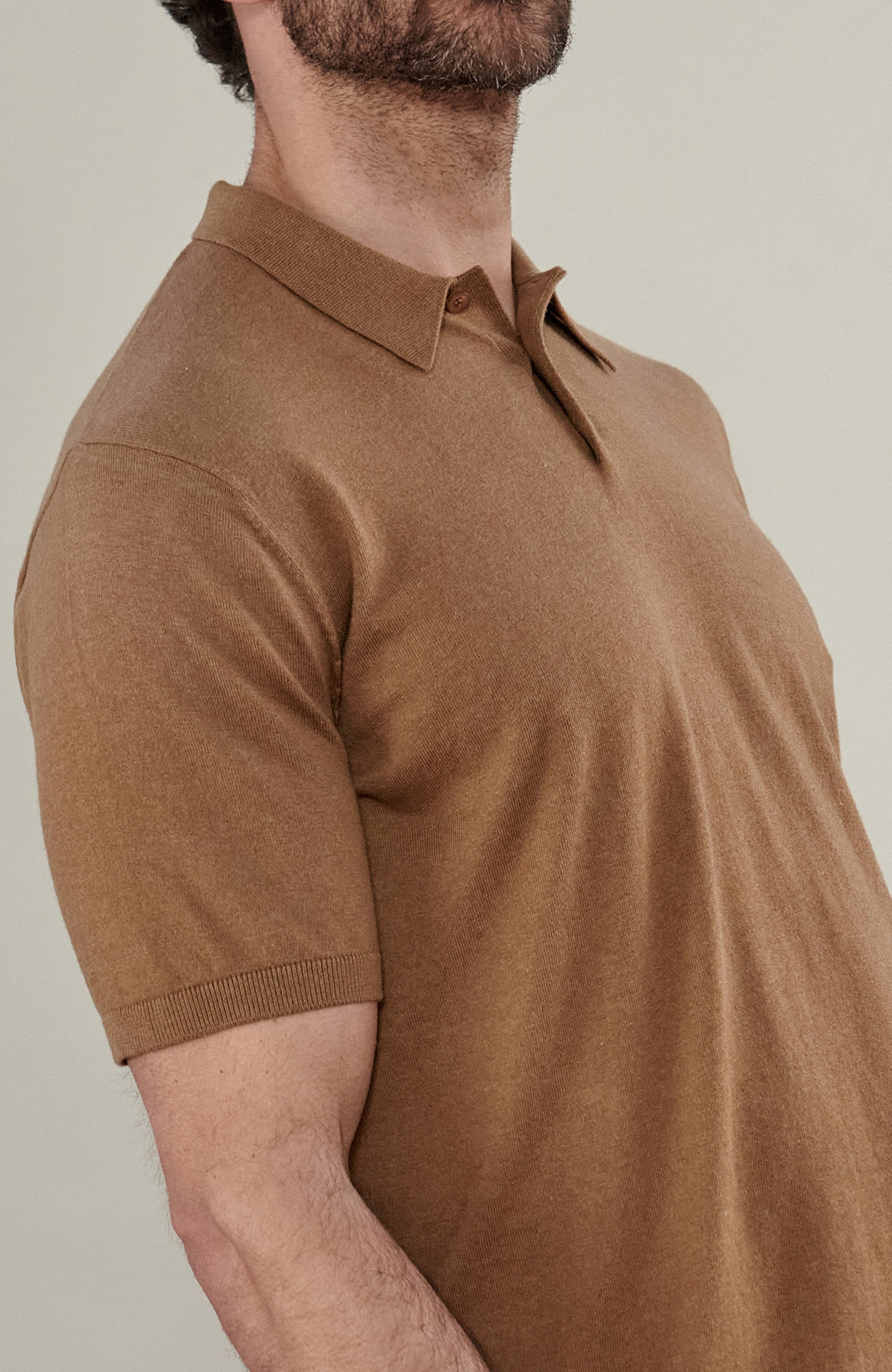 Mens Ultra Fine Cotton Short Sleeve Polo Shirt