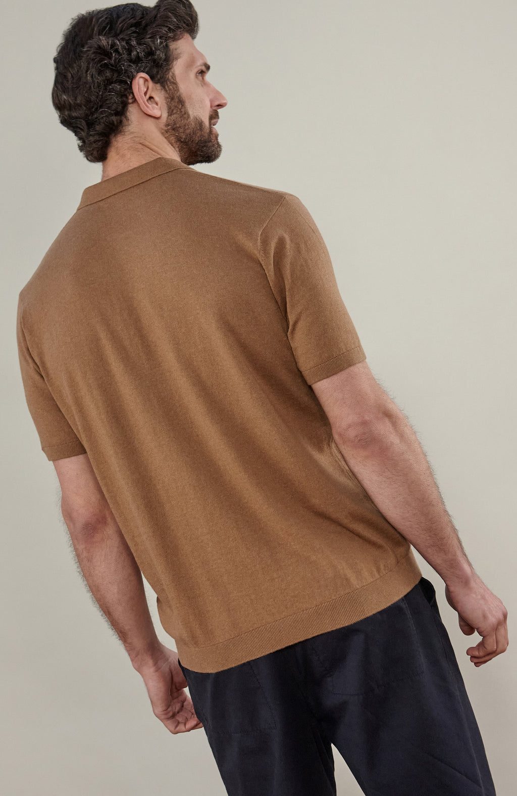 Mens Ultra Fine Cotton Short Sleeve Polo Shirt